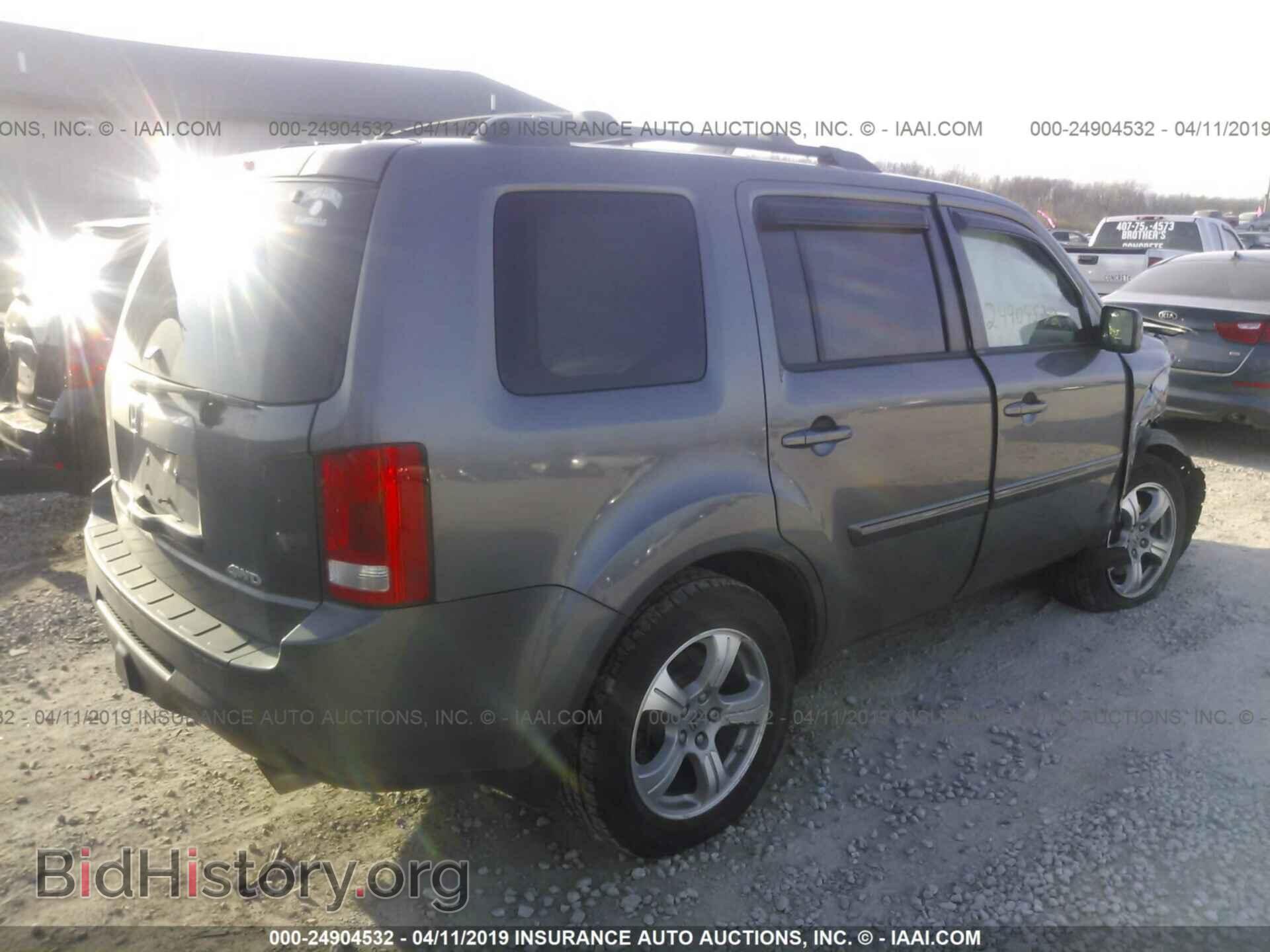 2012 HONDA PILOT - VIN: 5FNYF4H75CB023290 - Фото 4