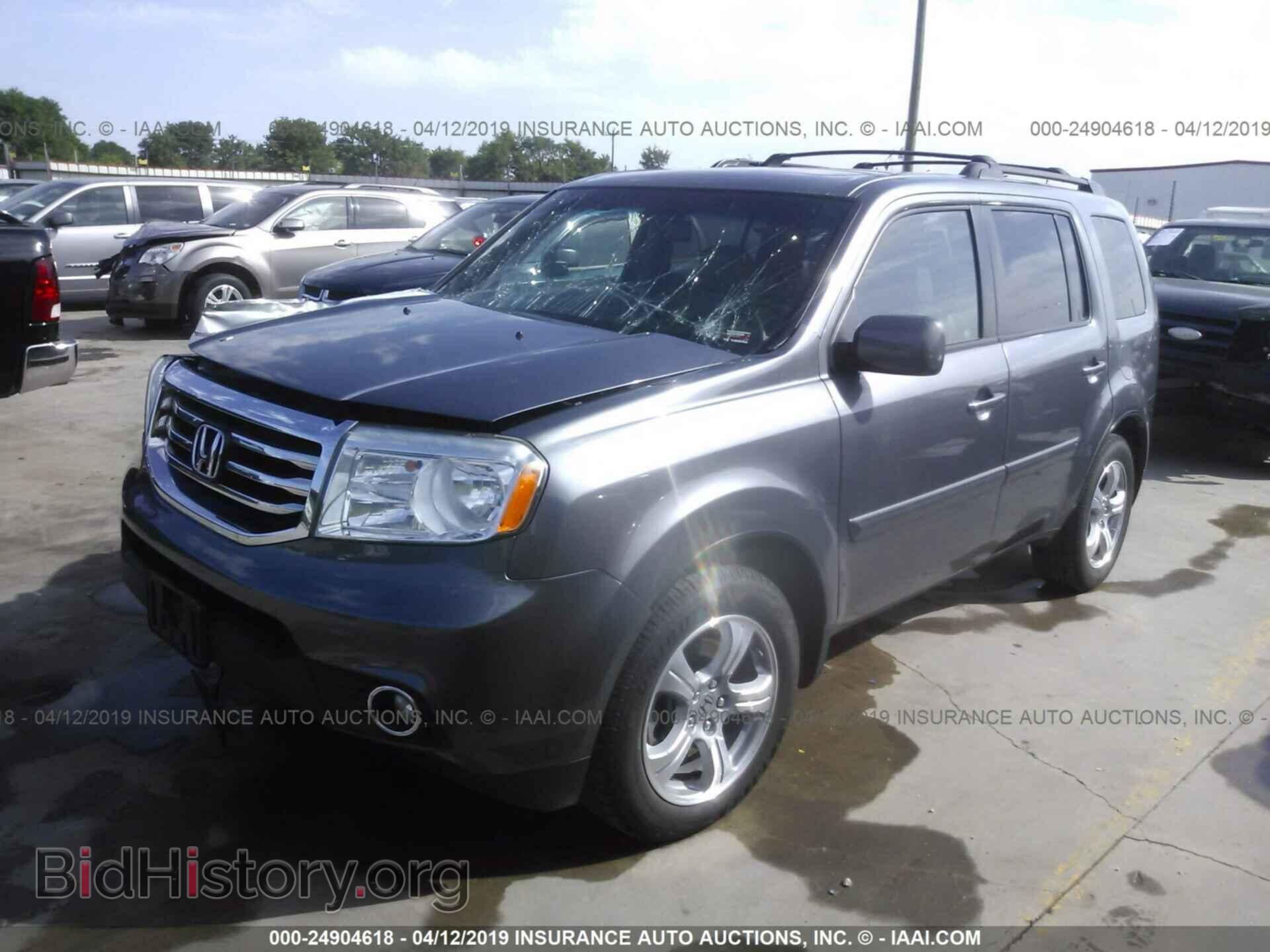 2012 HONDA PILOT - VIN: 5FNYF4H64CB014958 - Фото 2