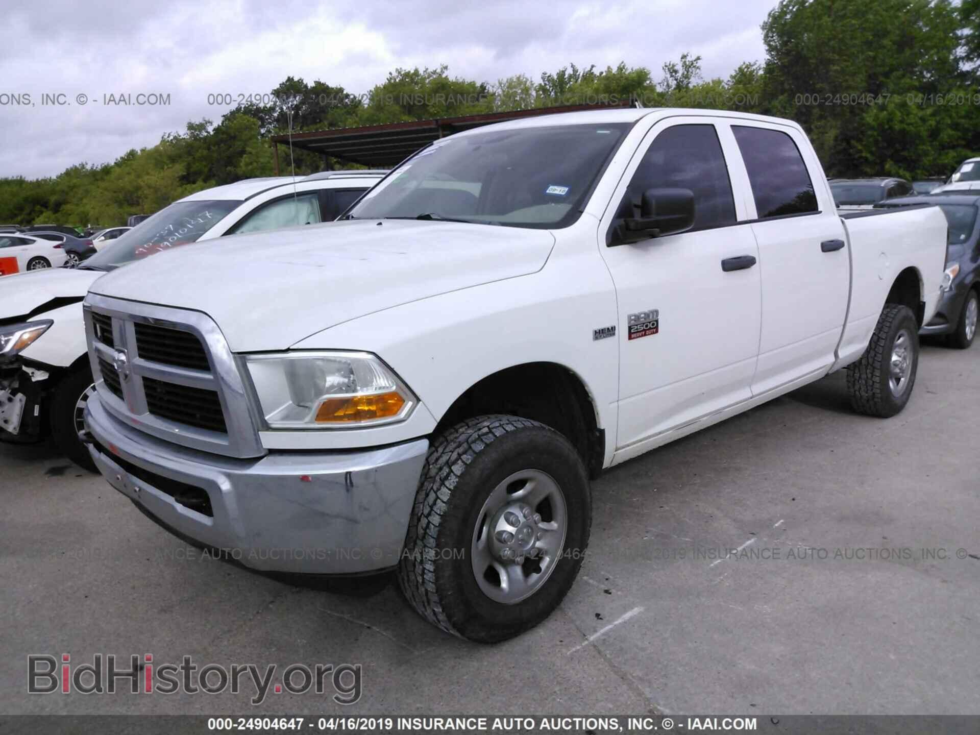 2012 DODGE RAM 2500 - VIN: 3C6TD5CT7CG113195 - Фото 2