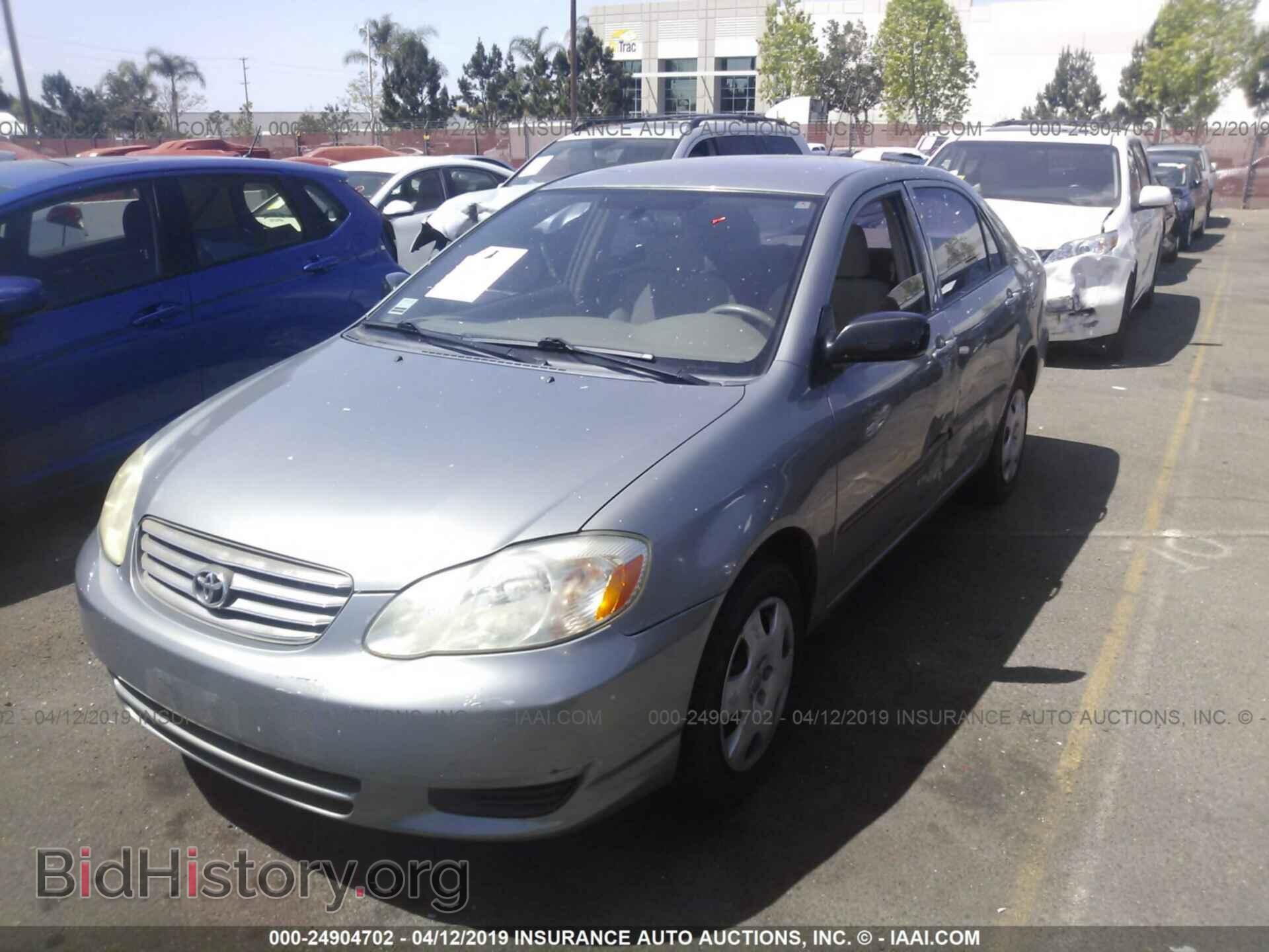 2003 TOYOTA COROLLA - VIN: JTDBR32EX30050367 - Фото 2