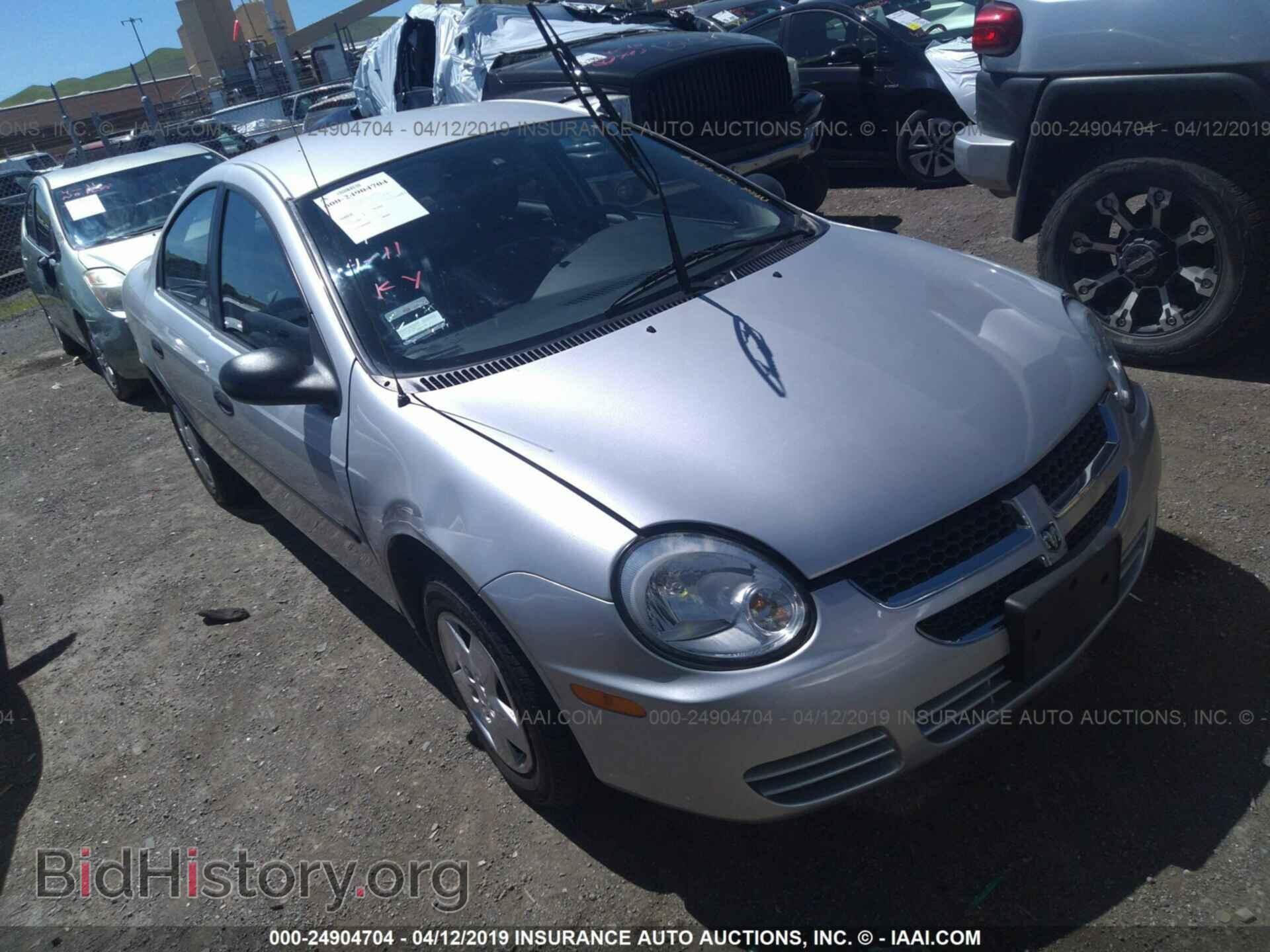Фотография 1B3ES26C45D153267 - DODGE NEON 2005