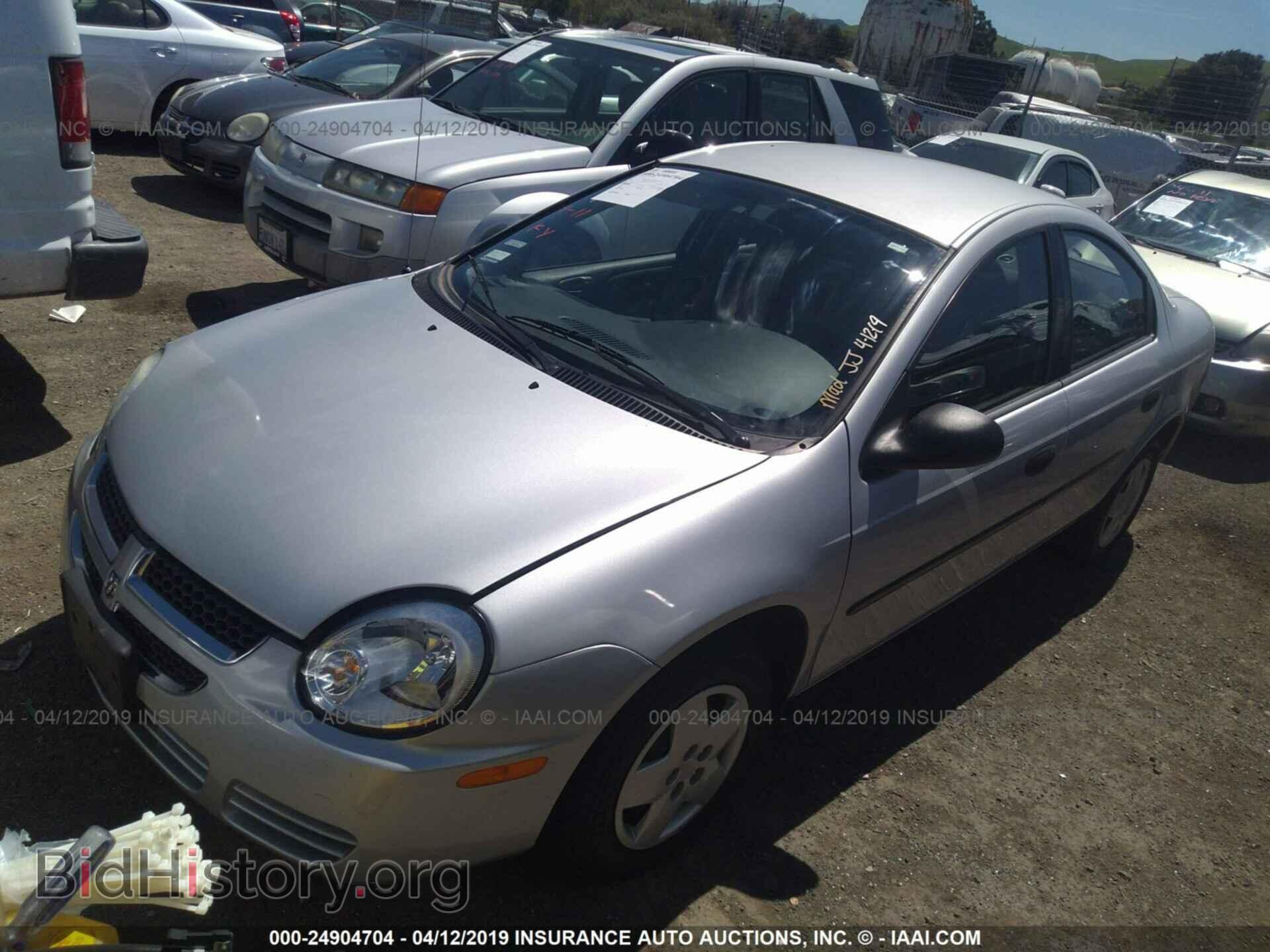 2005 DODGE NEON - VIN: 1B3ES26C45D153267 - Фото 2