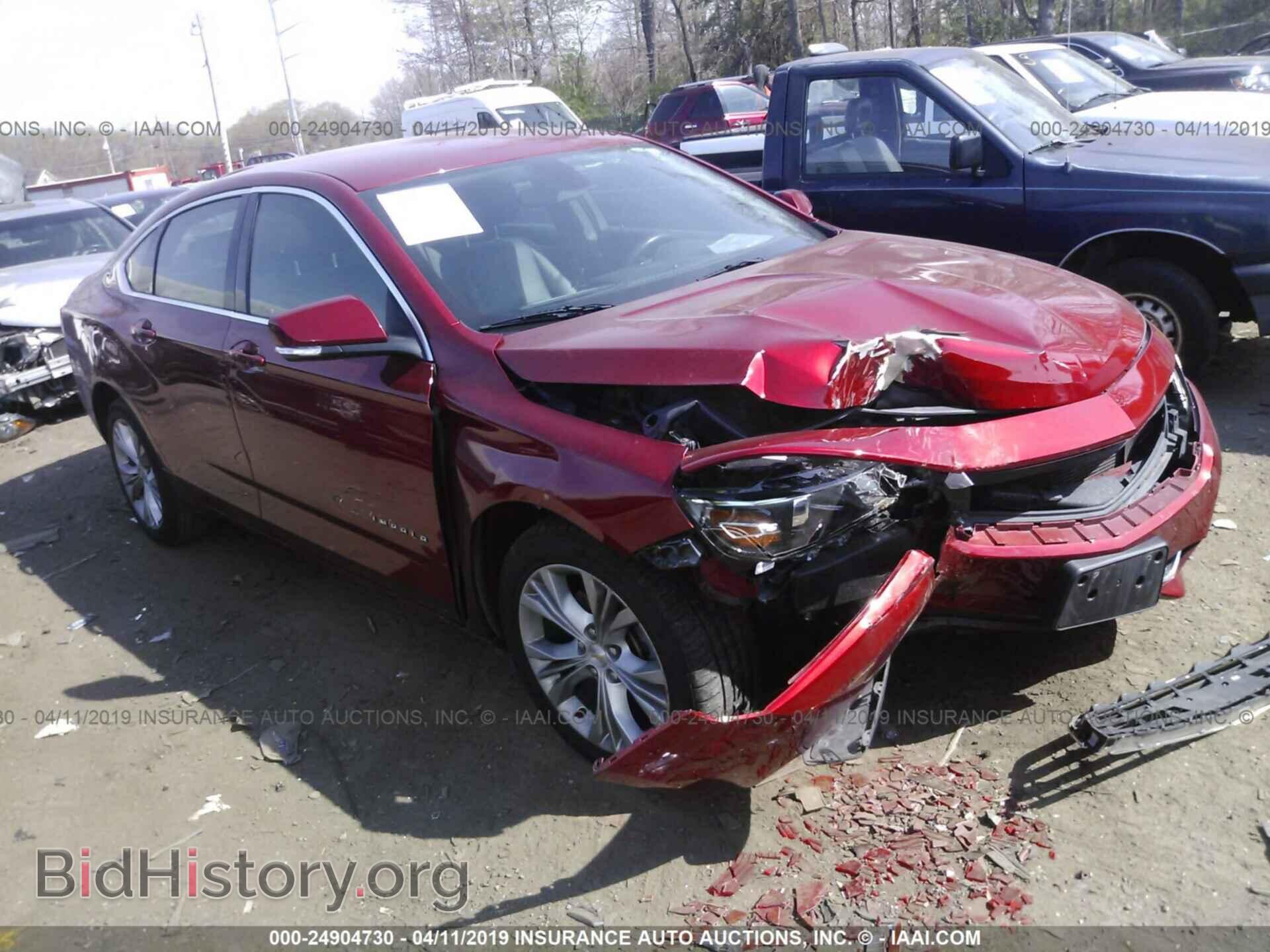 Фотография 2G1125S39E9185741 - CHEVROLET IMPALA 2014