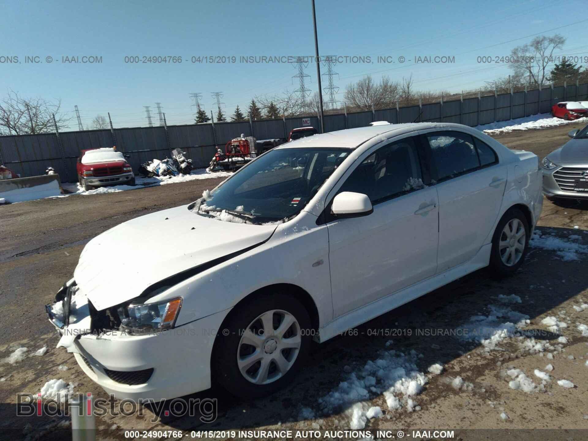 2014 MITSUBISHI LANCER - VIN: JA32U2FU3EU019207 - Фото 2