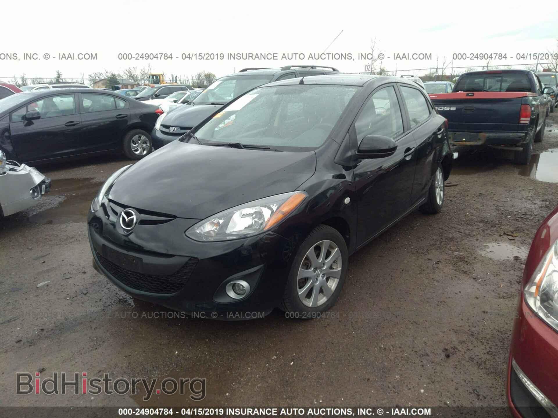 2012 MAZDA MAZDA2 - VIN: JM1DE1LY8C0145687 - Photo 2