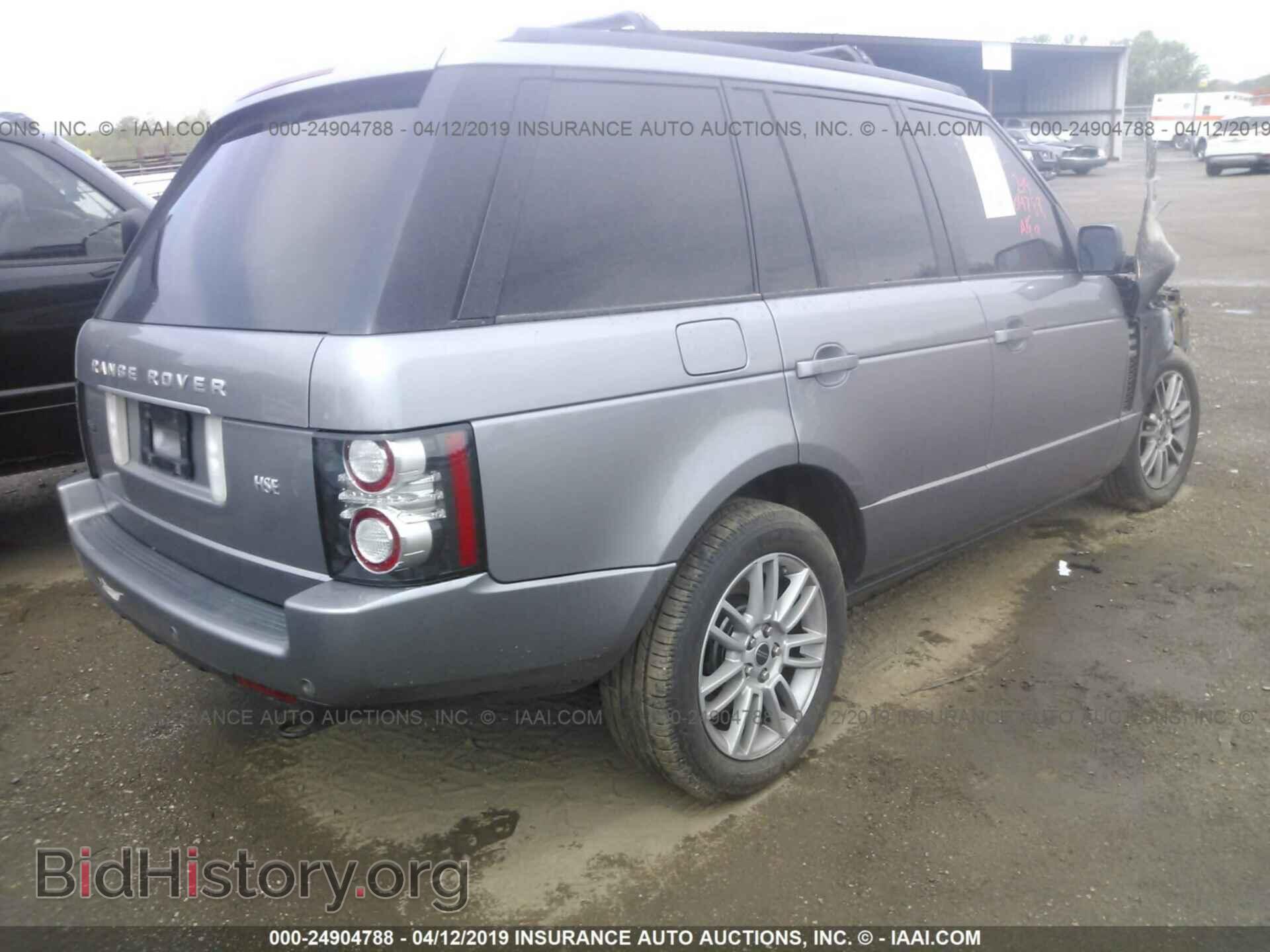 2012 LAND ROVER RANGE ROVER - VIN: SALME1D47CA374148 - Фото 4