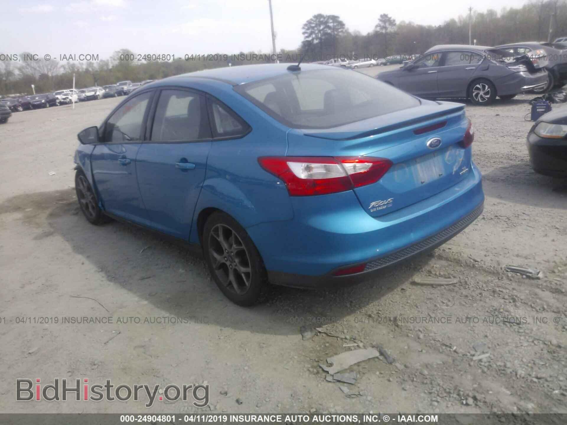2014 FORD FOCUS - VIN: 1FADP3F25EL222505 - Фото 3