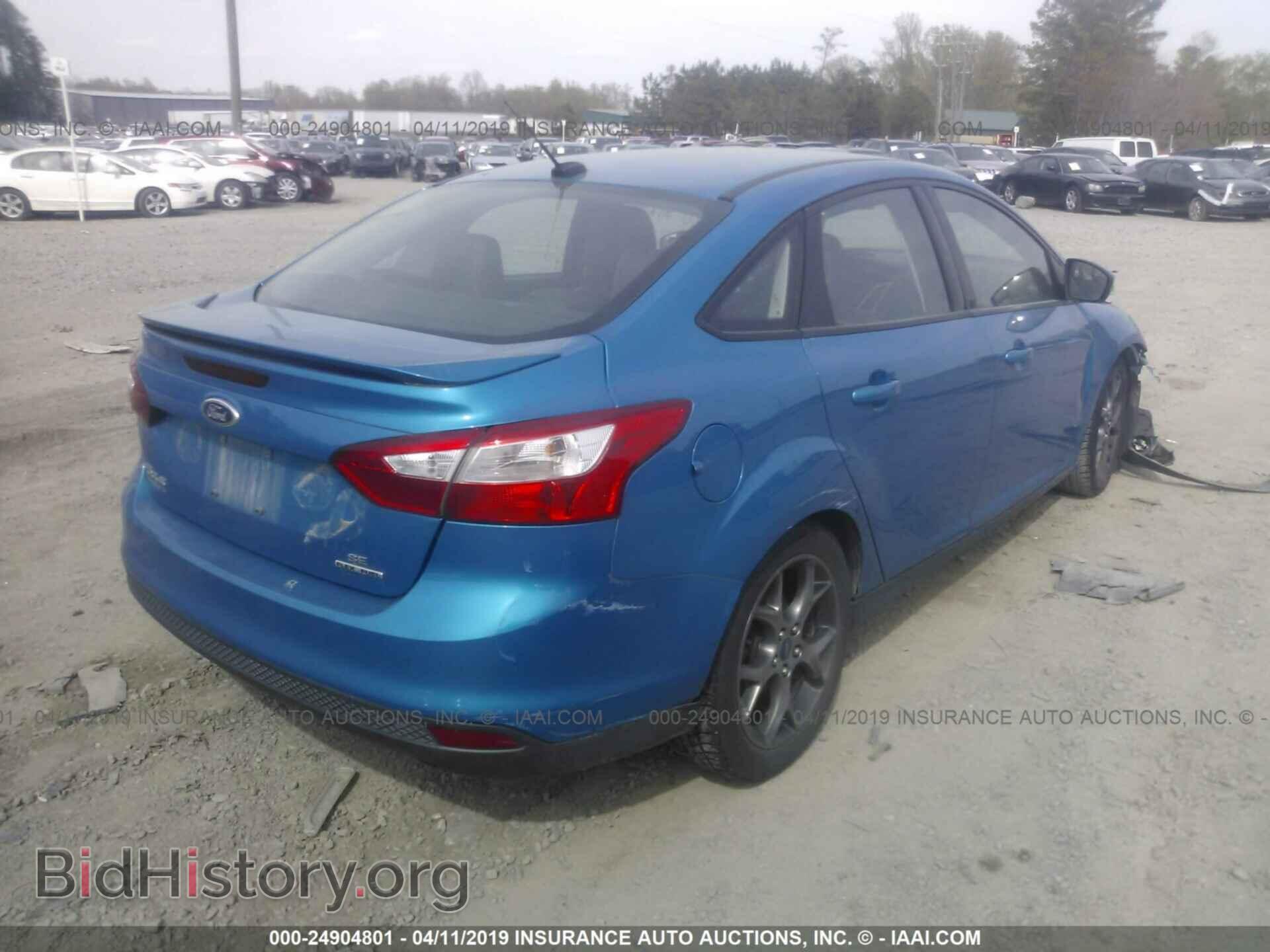 2014 FORD FOCUS - VIN: 1FADP3F25EL222505 - Фото 4