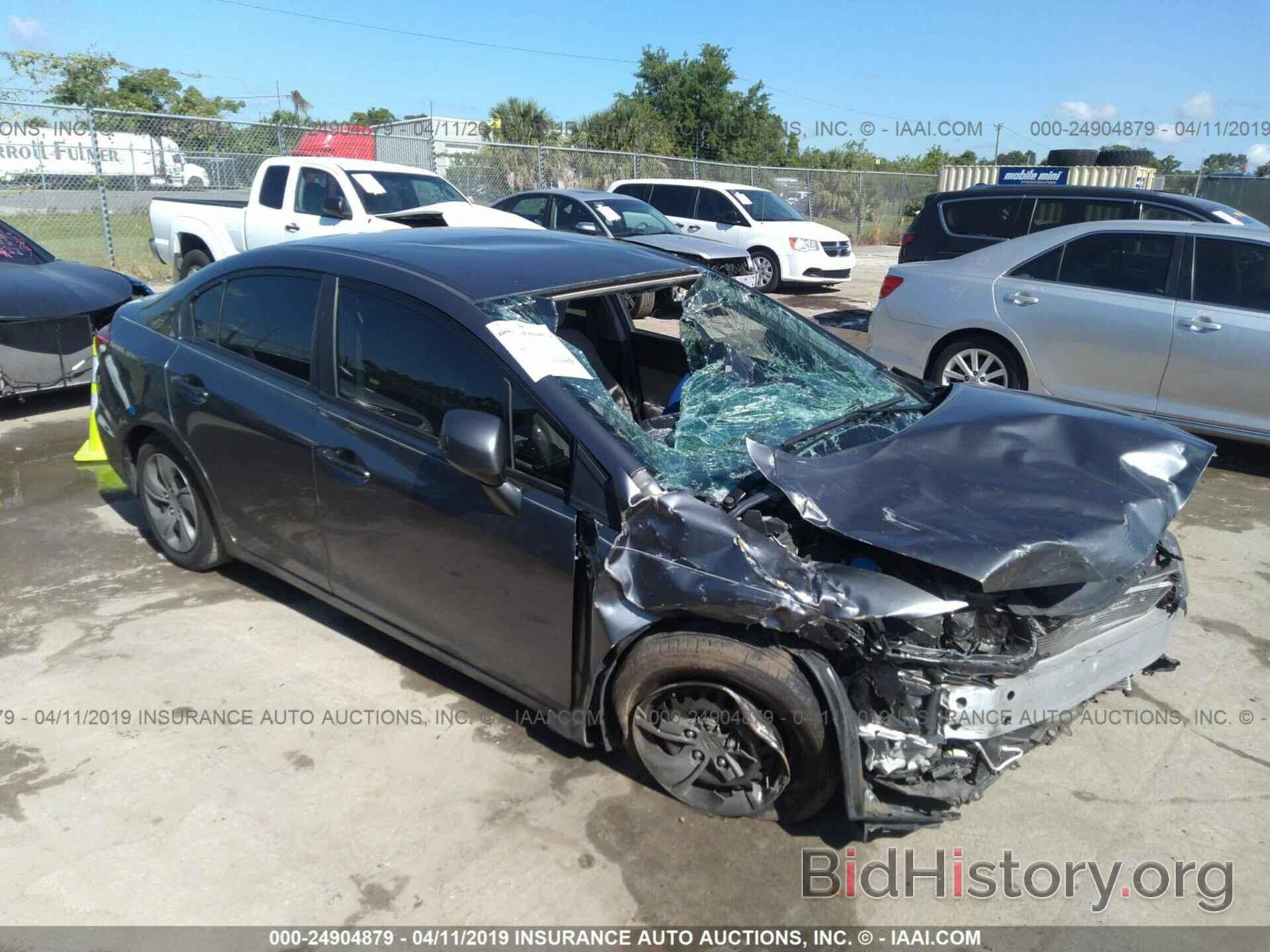 Photo 19XFB2F59DE030808 - HONDA CIVIC 2013