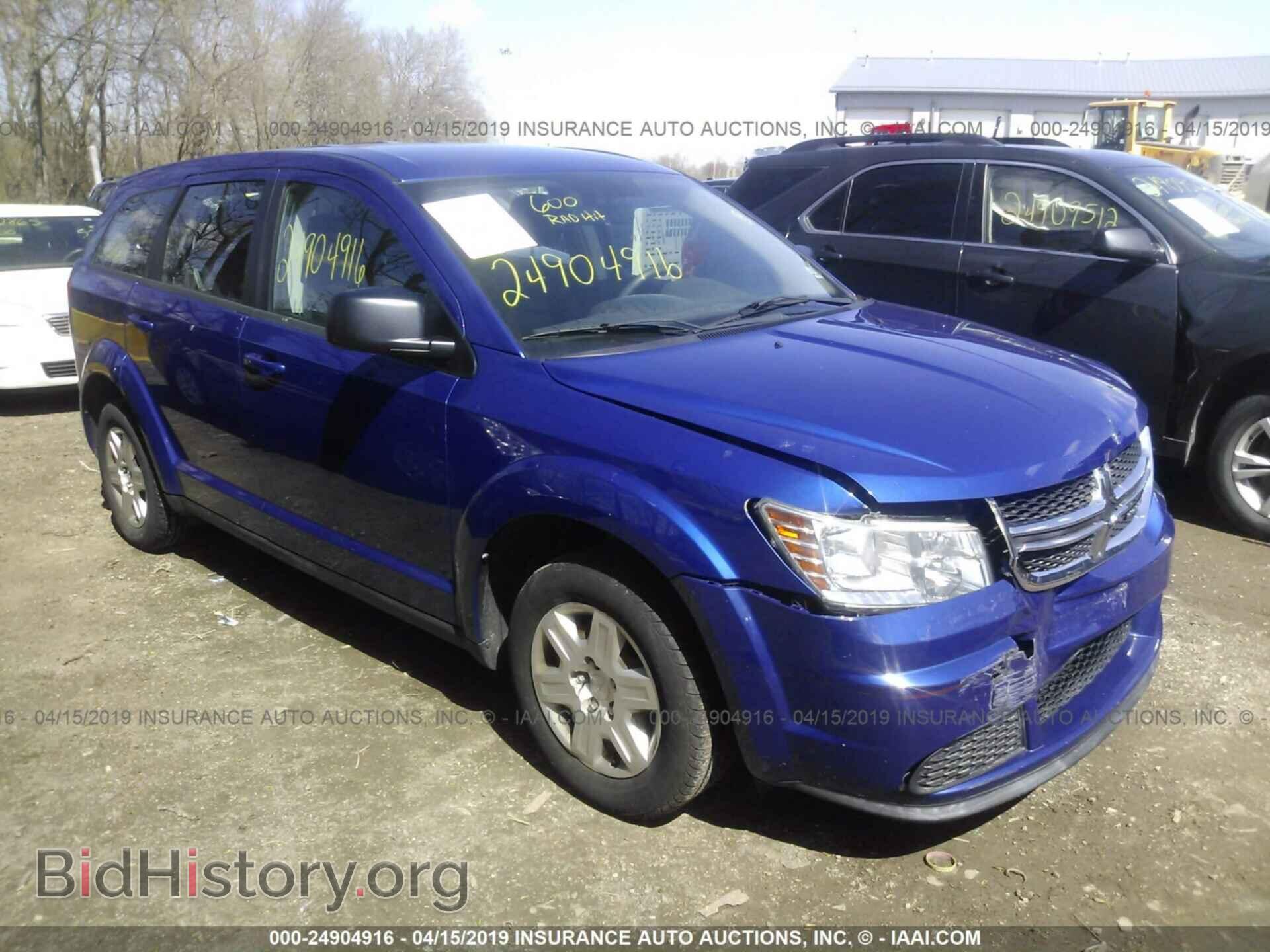 Фотография 3C4PDCAB3CT390572 - DODGE JOURNEY 2012