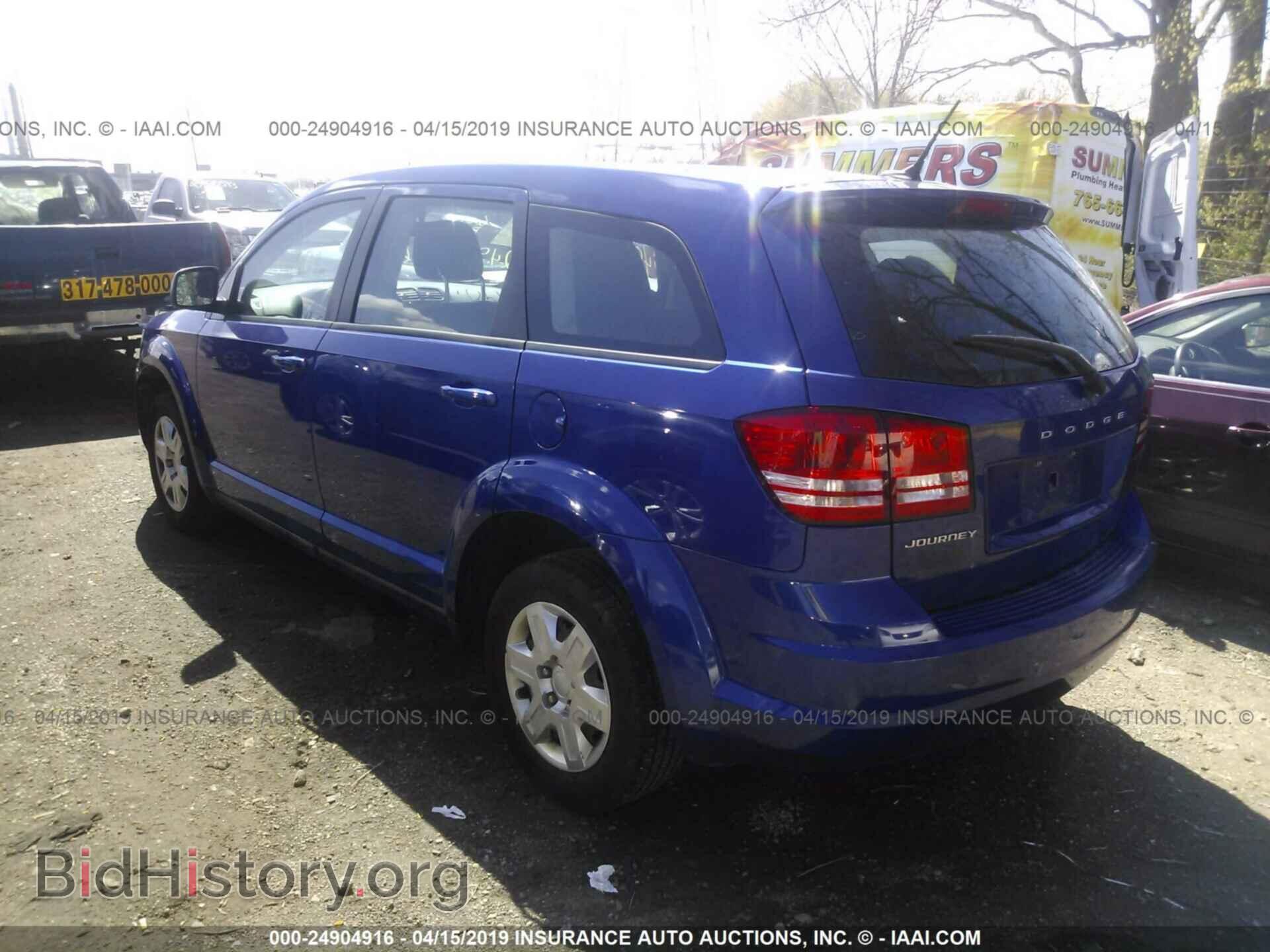 2012 DODGE JOURNEY - VIN: 3C4PDCAB3CT390572 - Фото 3