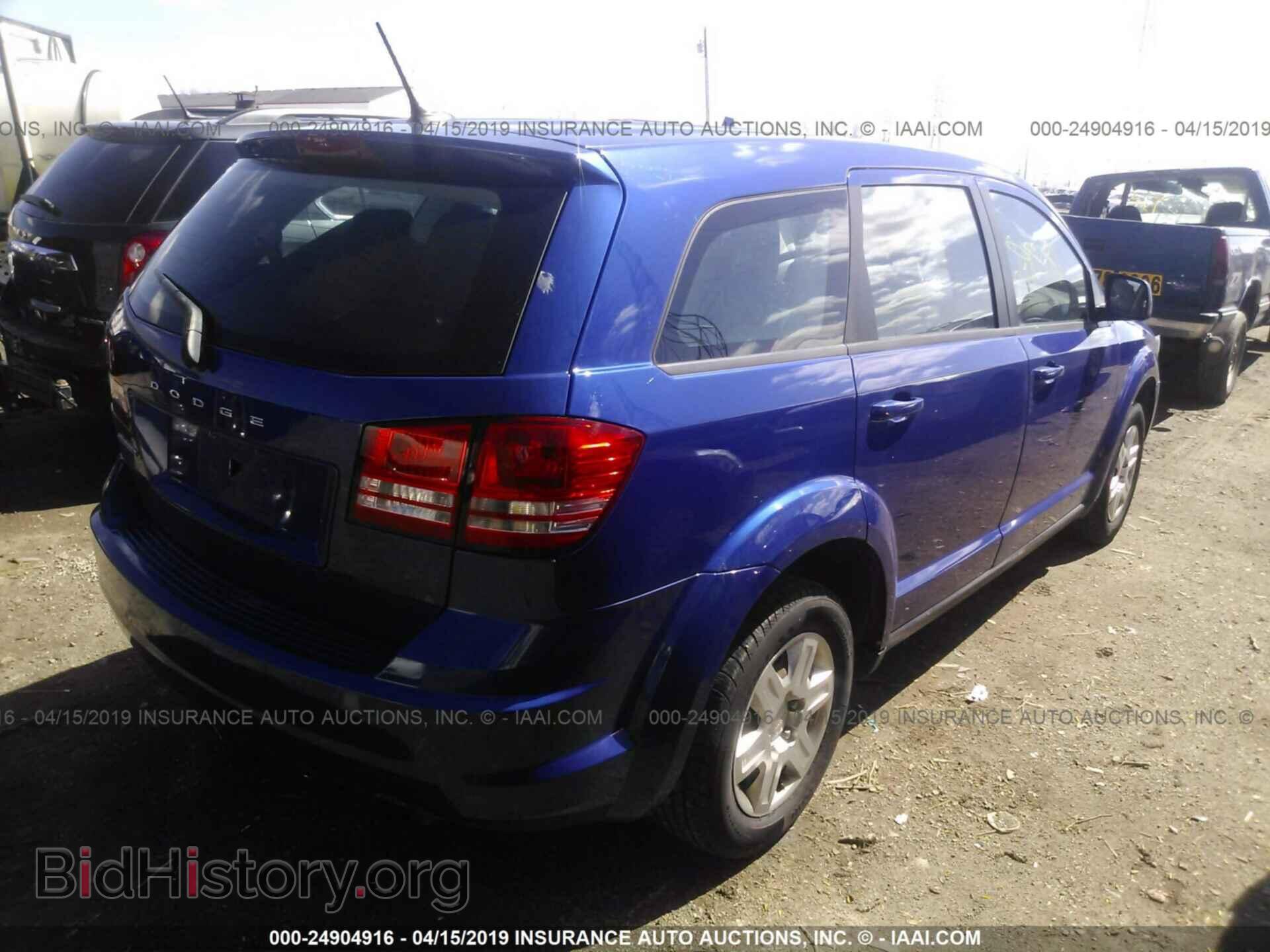 2012 DODGE JOURNEY - VIN: 3C4PDCAB3CT390572 - Фото 4