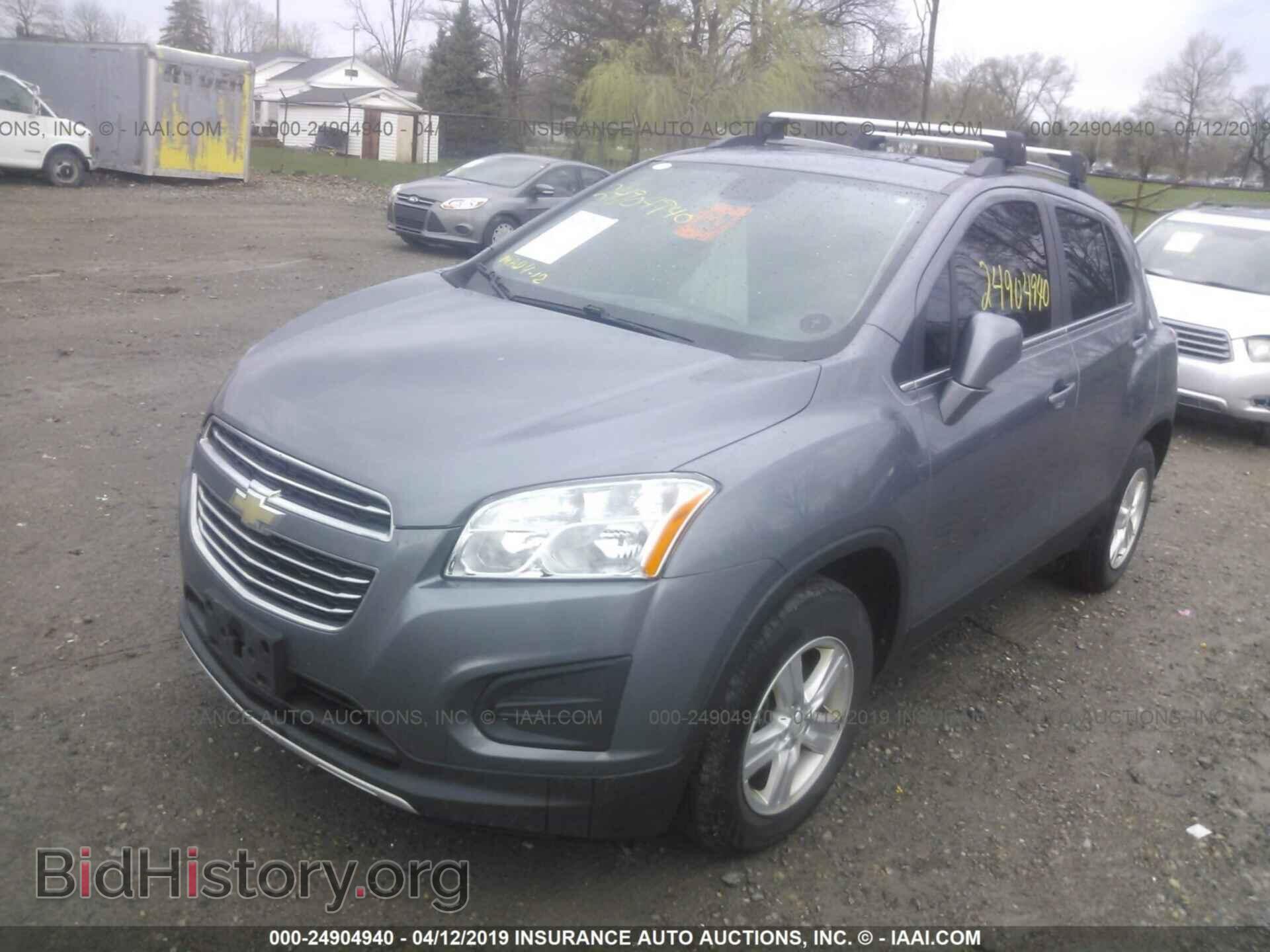 2015 CHEVROLET TRAX - VIN: KL7CJRSBXFB172091 - Фото 2