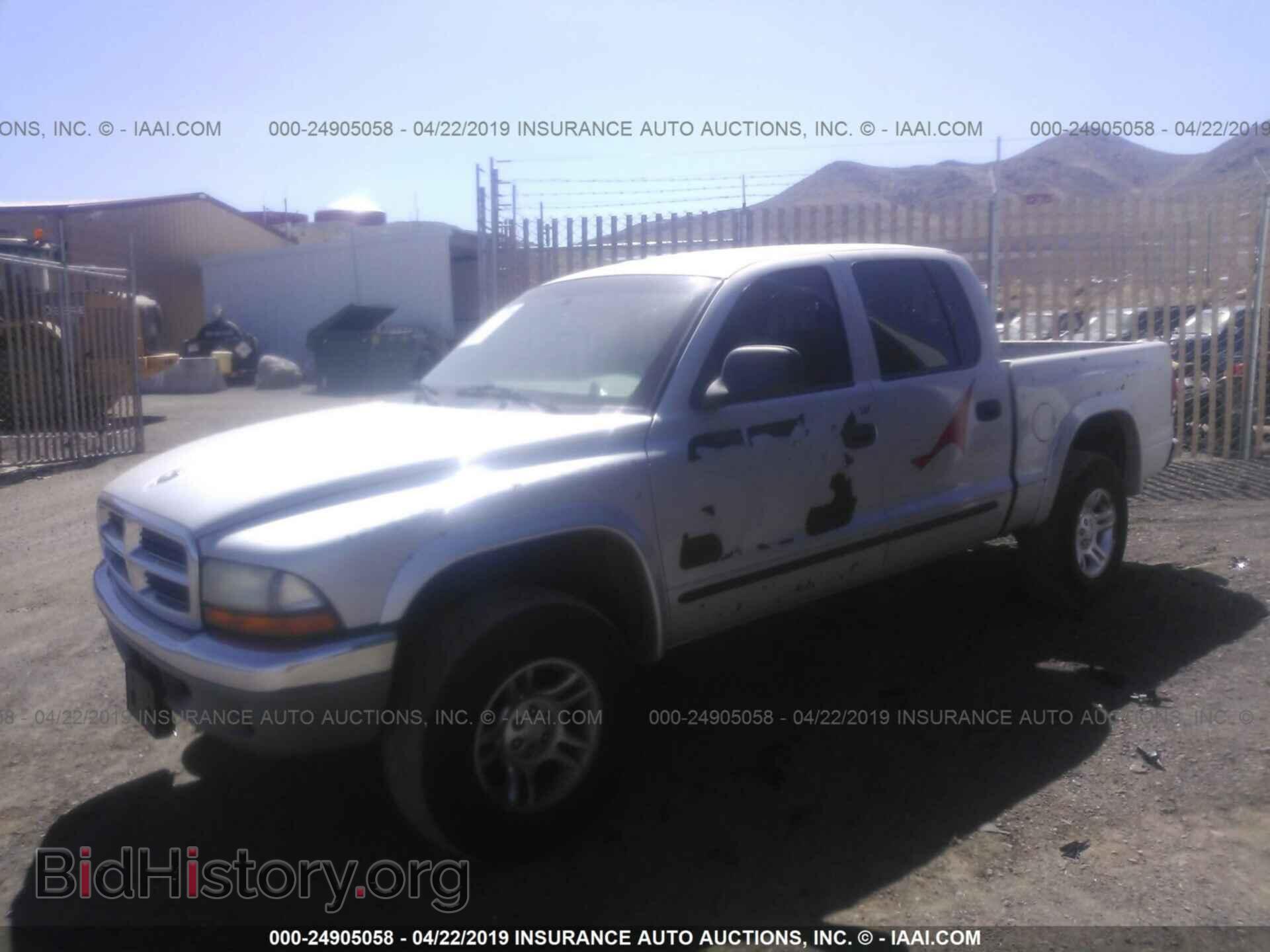 2002 DODGE DAKOTA - VIN: 1B7HG48N92S533672 - Фото 2