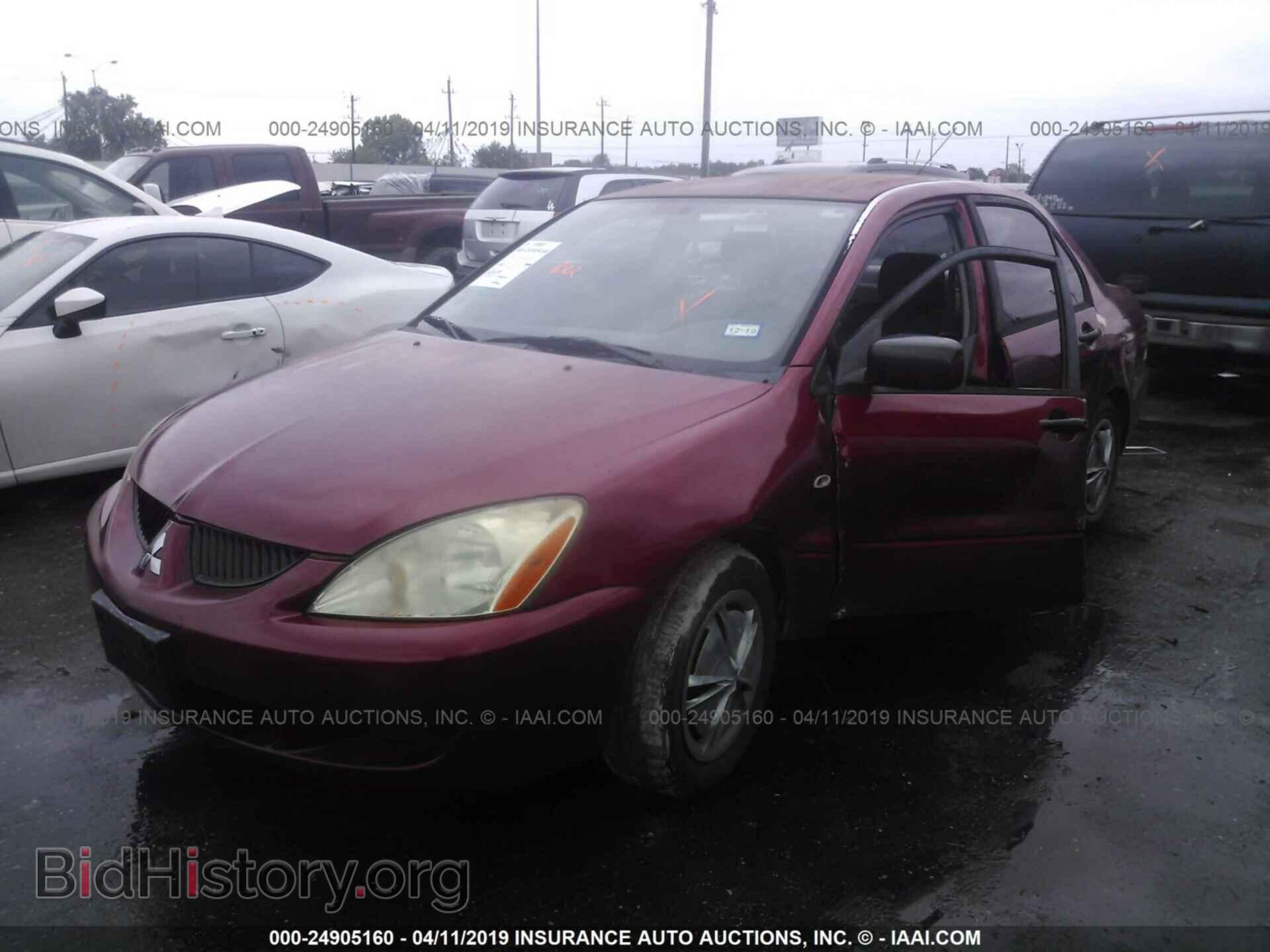 2004 MITSUBISHI LANCER - VIN: JA3AJ26E14U057322 - Фото 2