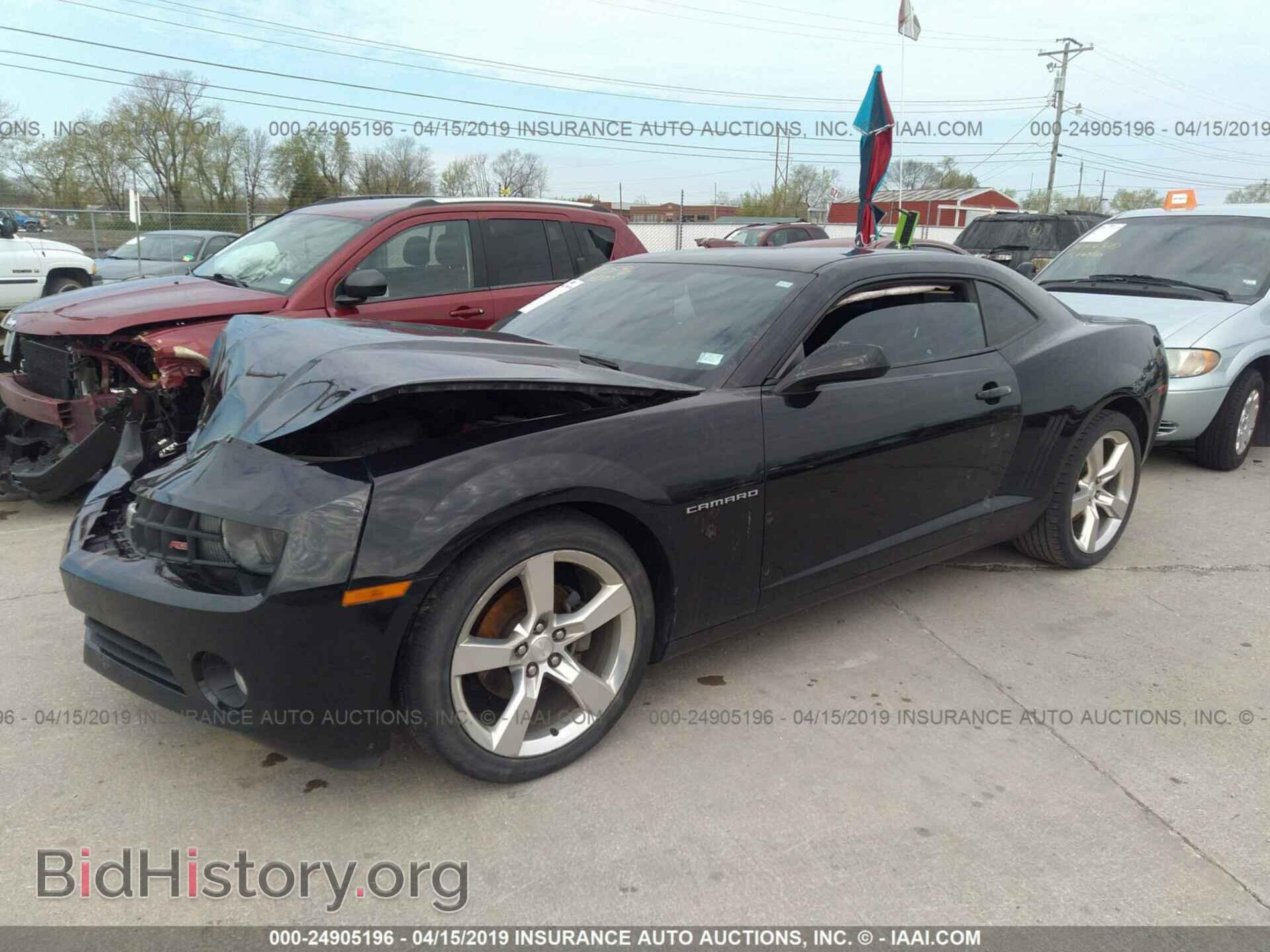 2013 CHEVROLET CAMARO - VIN: 2G1FB1E39D9194593 - Фото 2
