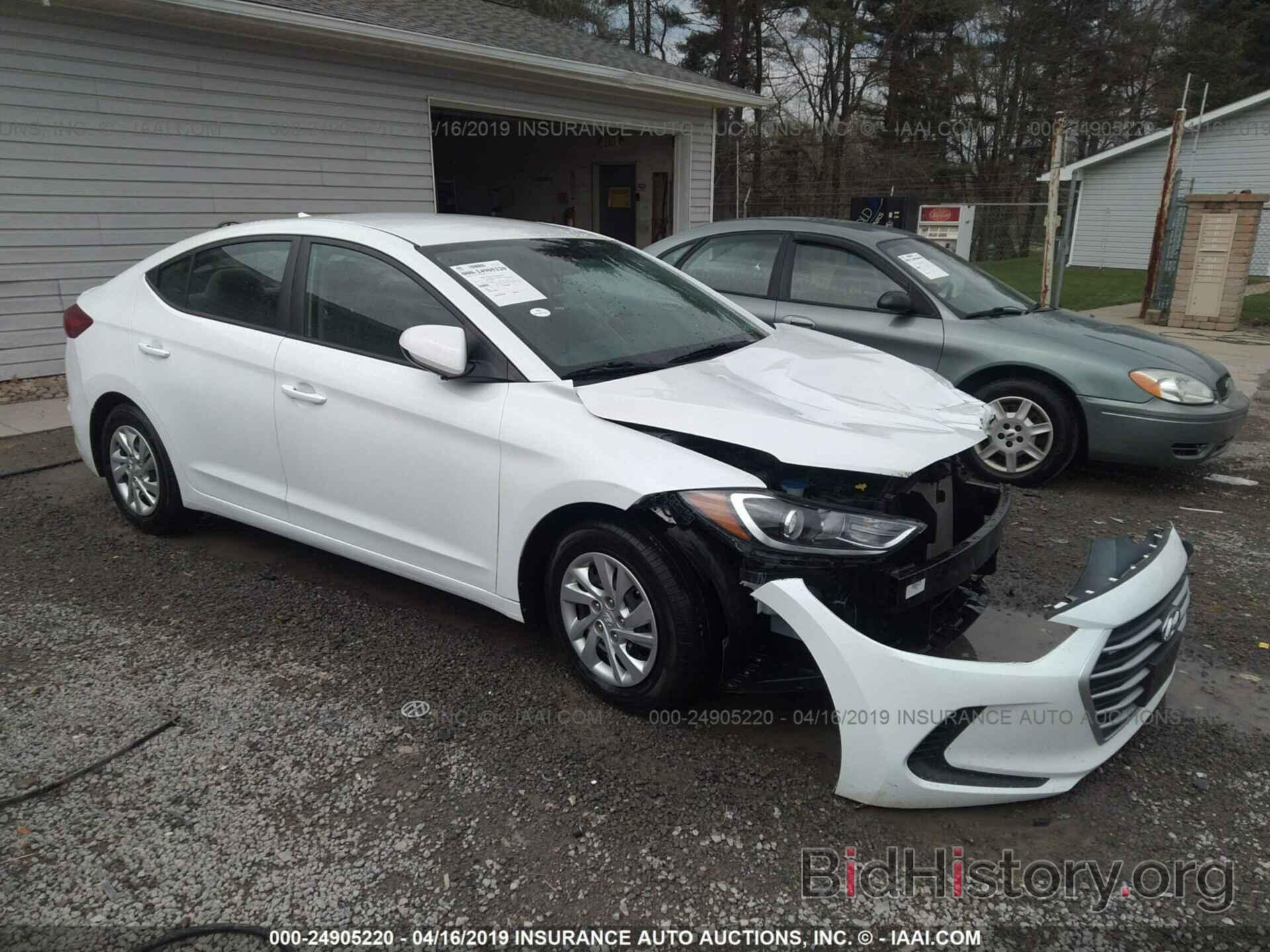 Photo 5NPD74LF4HH210989 - HYUNDAI ELANTRA 2017