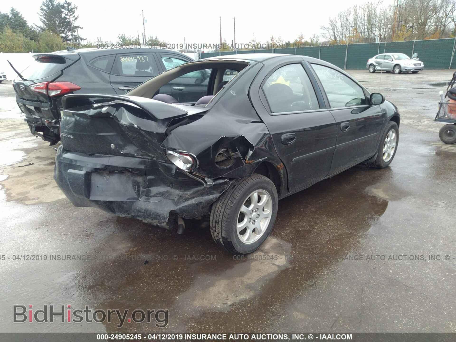 2005 DODGE NEON - VIN: 1B3ES56C65D287635 - Фото 4