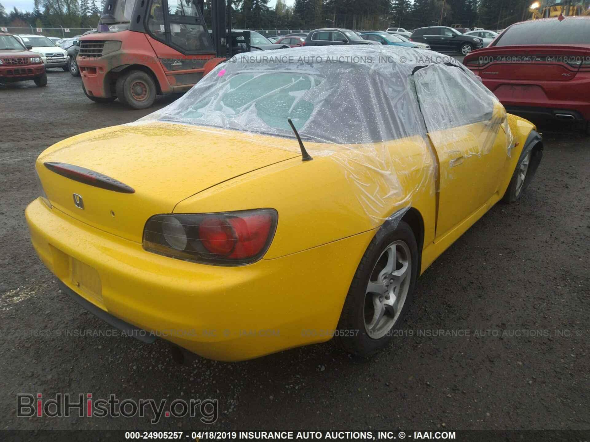 2001 HONDA S2000 - VIN: JHMAP11421T003052 - Фото 4