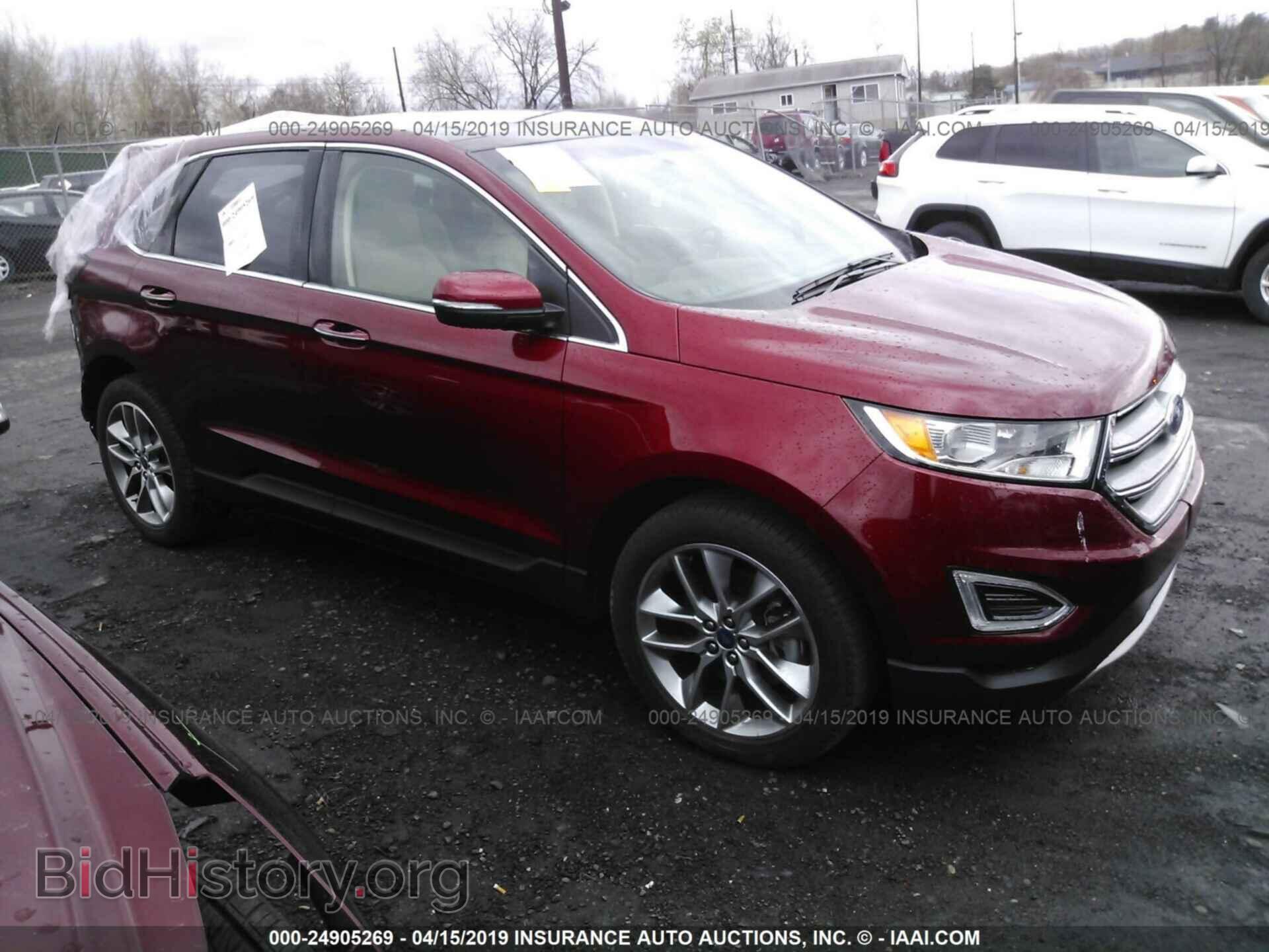 Фотография 2FMPK4K91HBC40319 - FORD EDGE 2017
