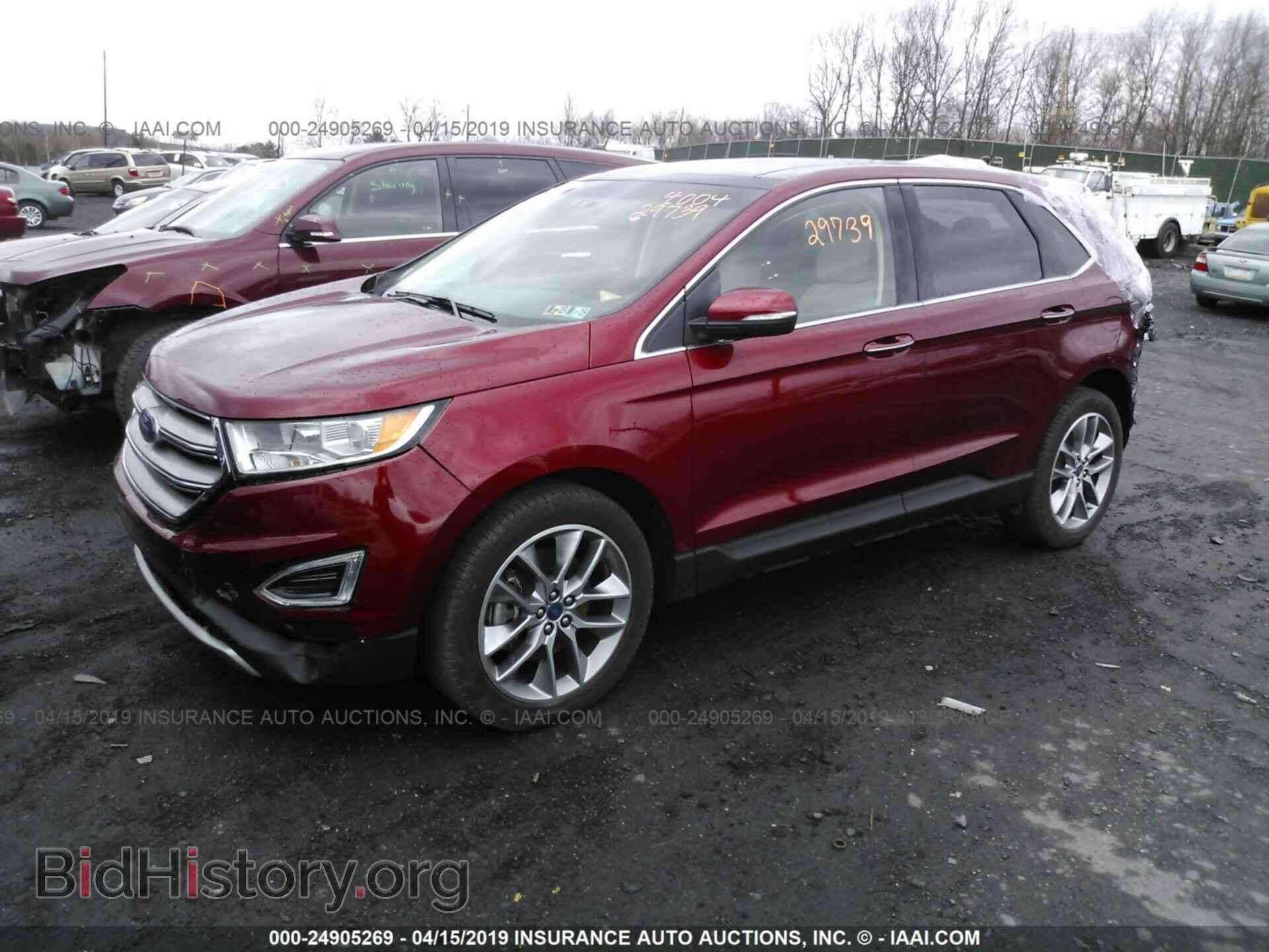 2017 FORD EDGE - VIN: 2FMPK4K91HBC40319 - Photo 2