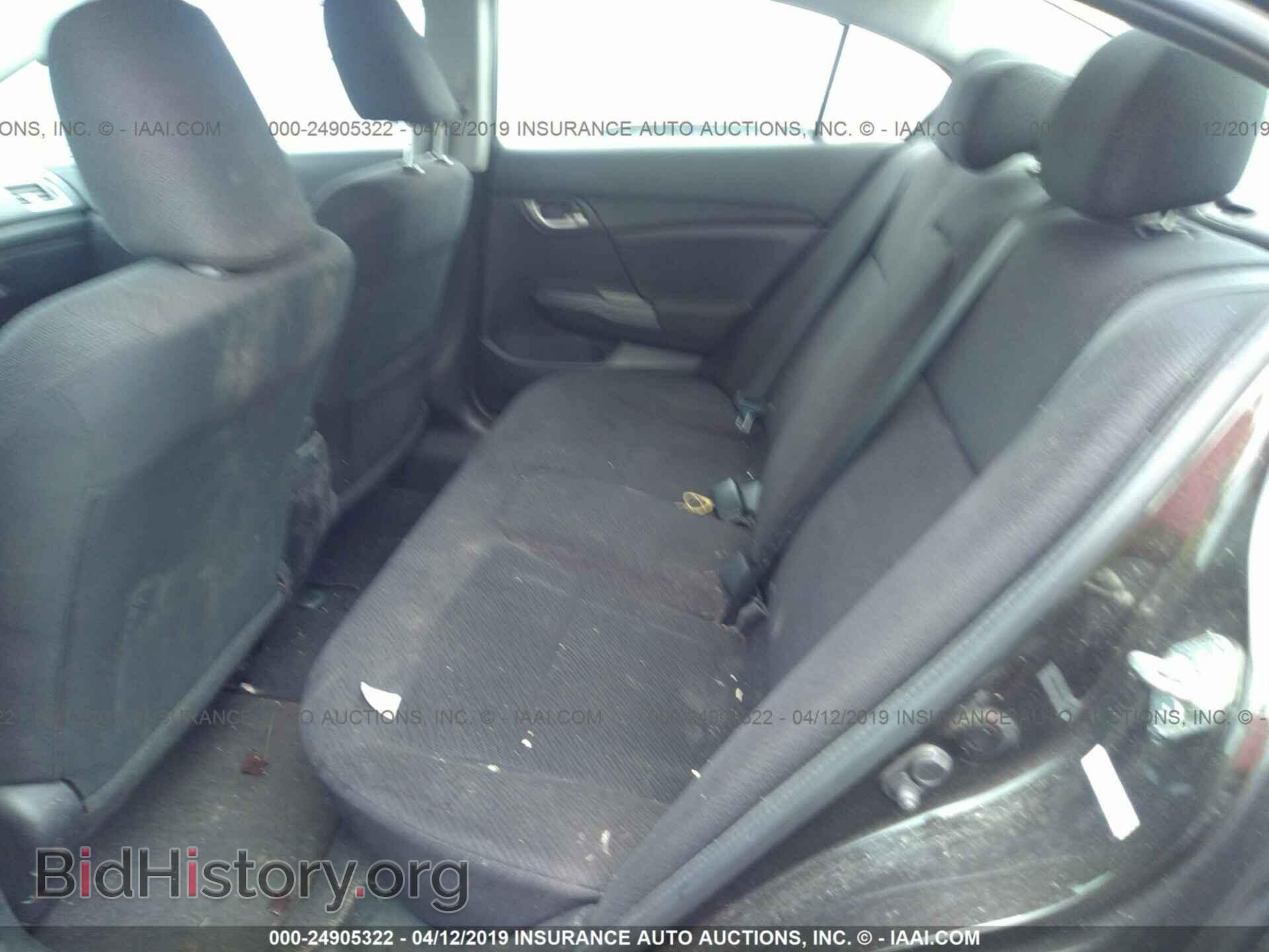 2013 HONDA CIVIC - VIN: 19XFB2F58DE264695 - Фото 8