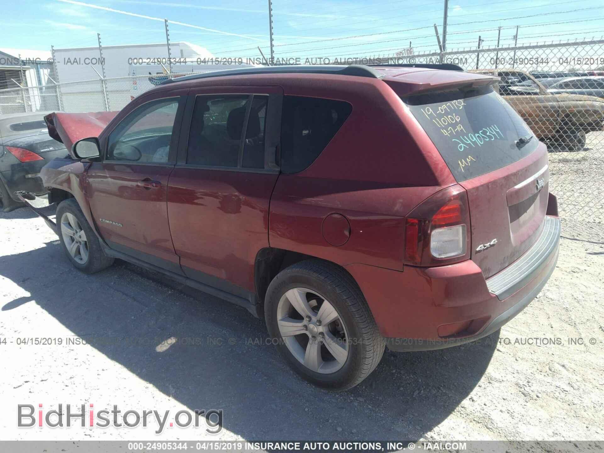 2015 JEEP COMPASS - VIN: 1C4NJDBB2FD282751 - Фото 3
