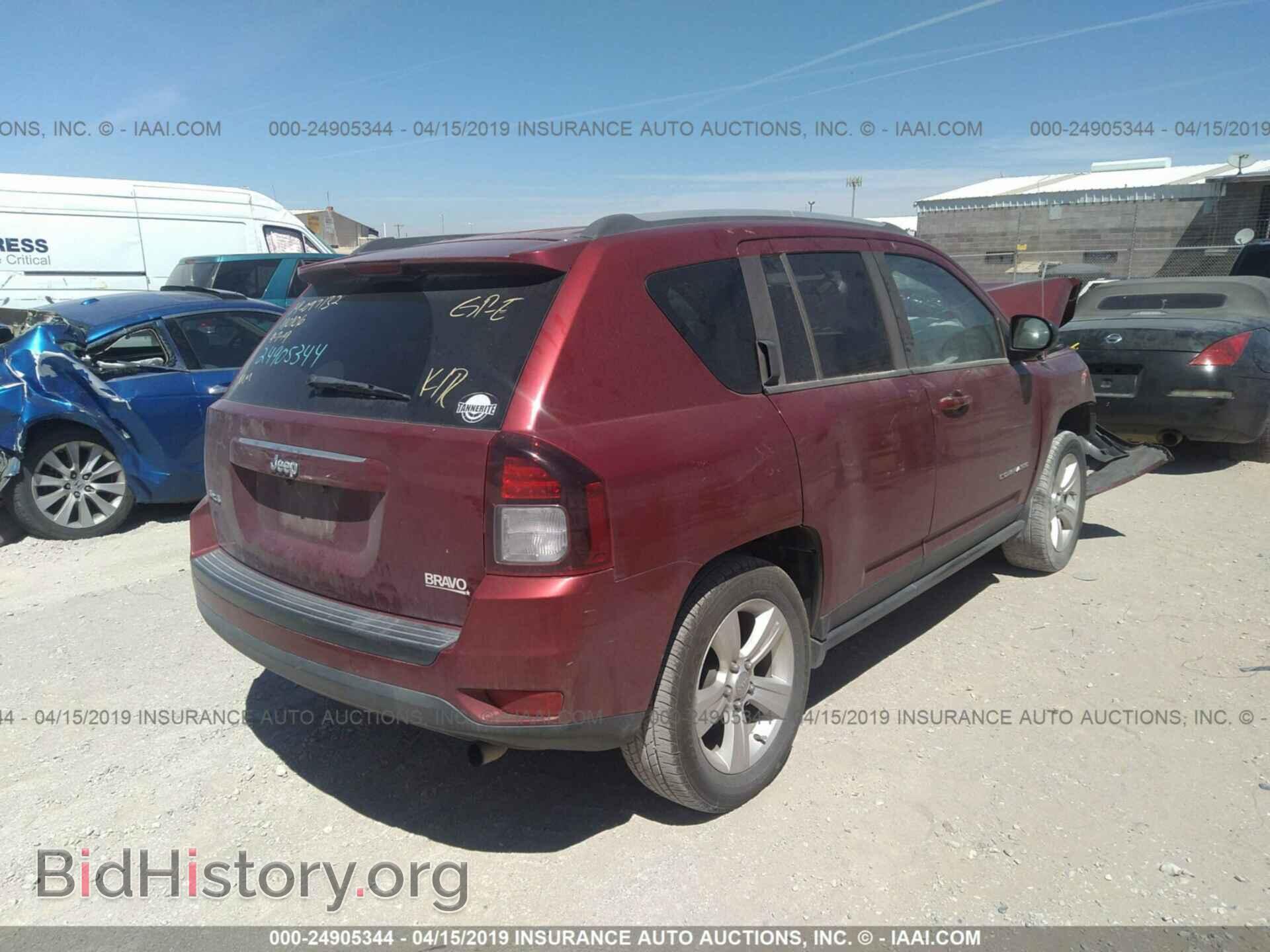 2015 JEEP COMPASS - VIN: 1C4NJDBB2FD282751 - Фото 4