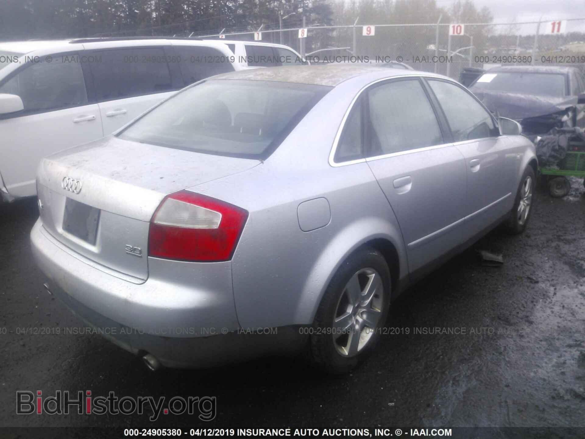 2002 AUDI A4 - VIN: WAULT68E42A259933 - Photo 4