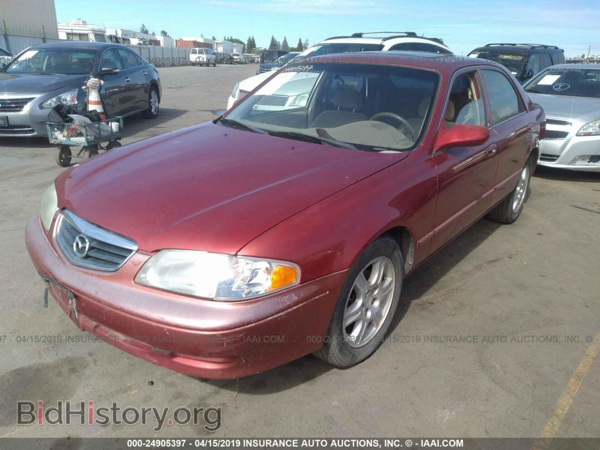 2000 MAZDA 626 - VIN: 1YVGF22D4Y5123706 - Фото 2