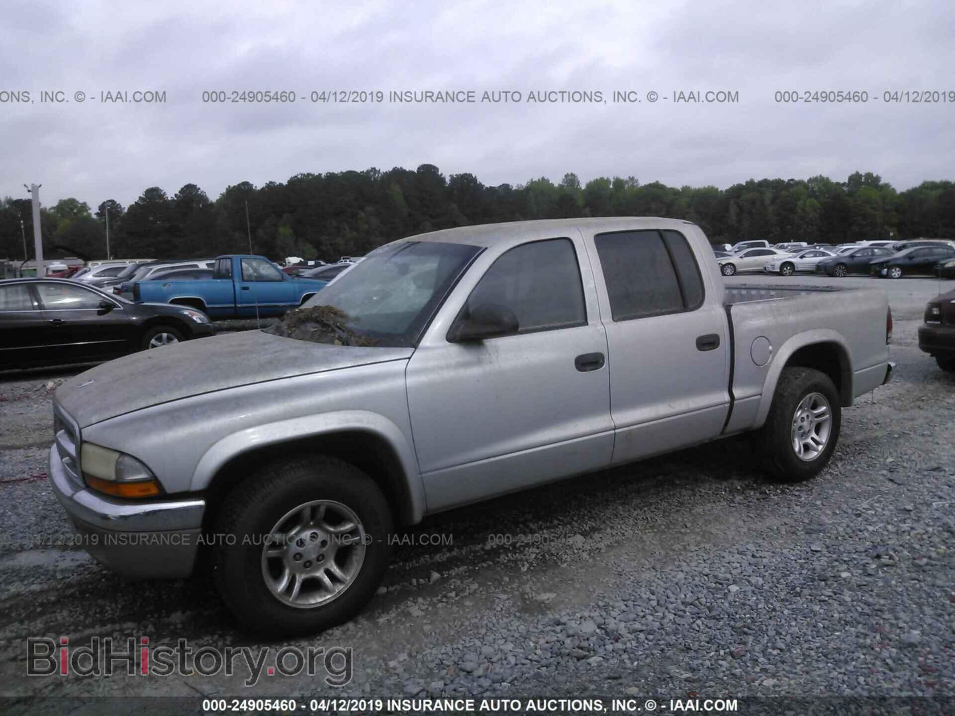 2004 DODGE DAKOTA - VIN: 1D7HL48N74S712510 - Фото 2