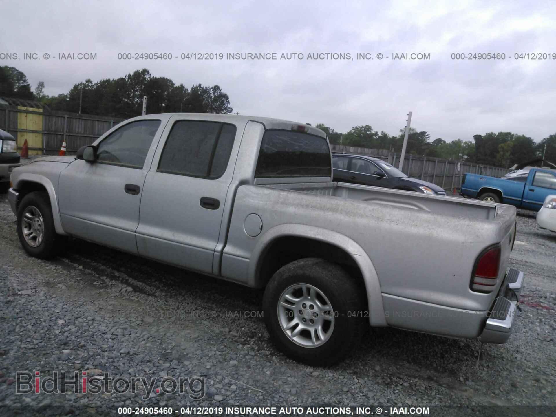 2004 DODGE DAKOTA - VIN: 1D7HL48N74S712510 - Фото 3