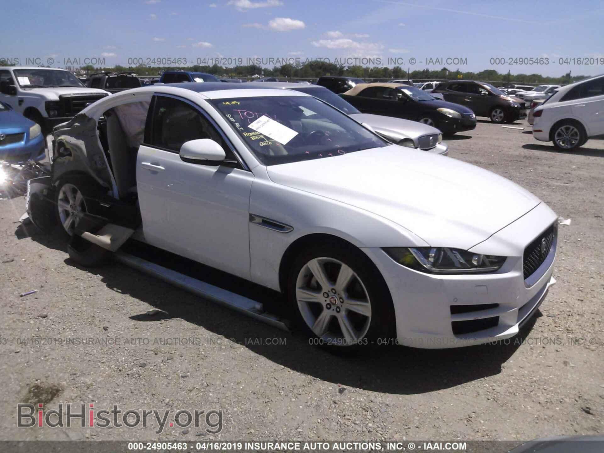 Photo SAJAD4BG3HA971317 - JAGUAR XE 2017