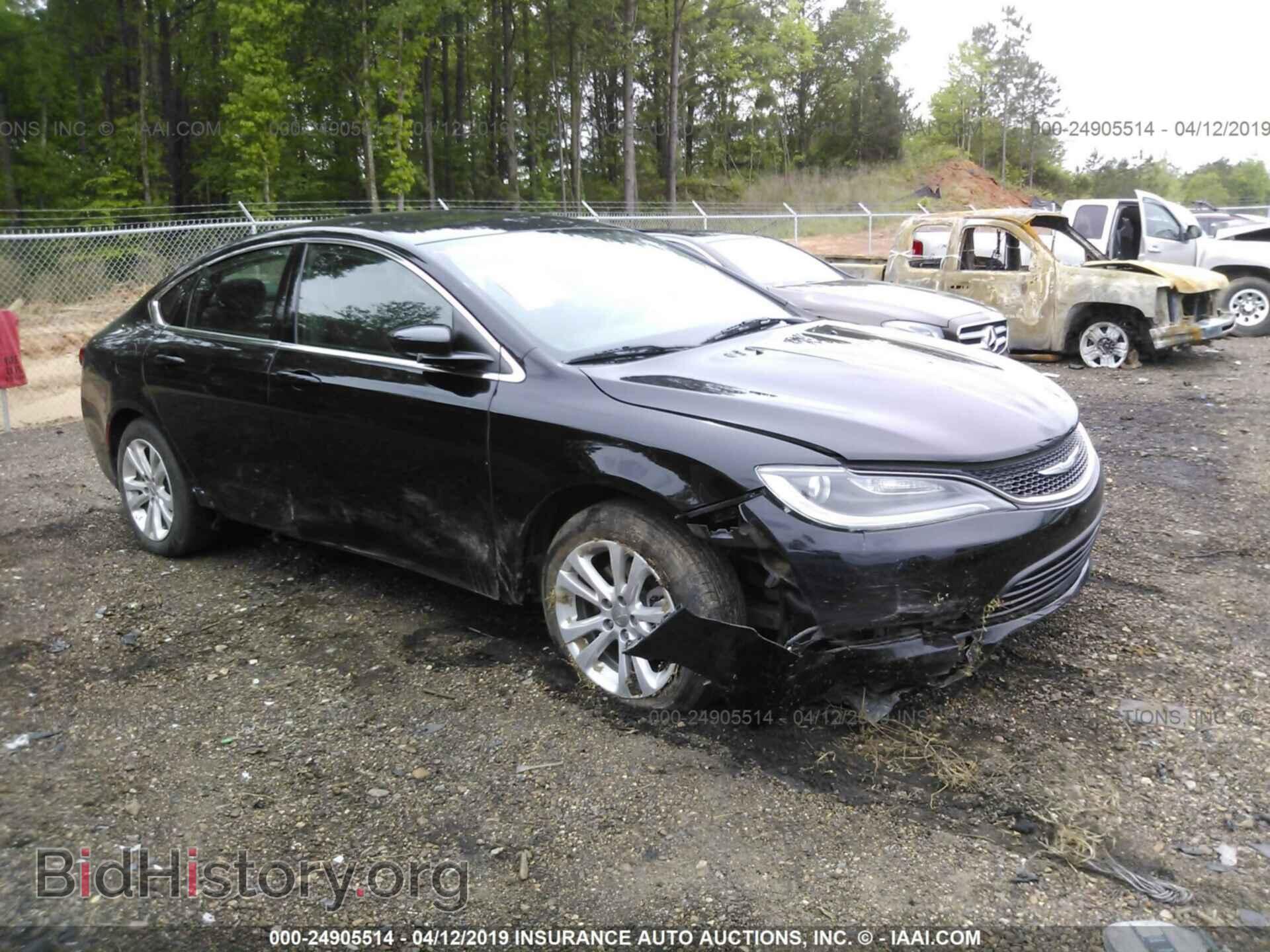 Фотография 1C3CCCFB3GN196693 - CHRYSLER 200 2016