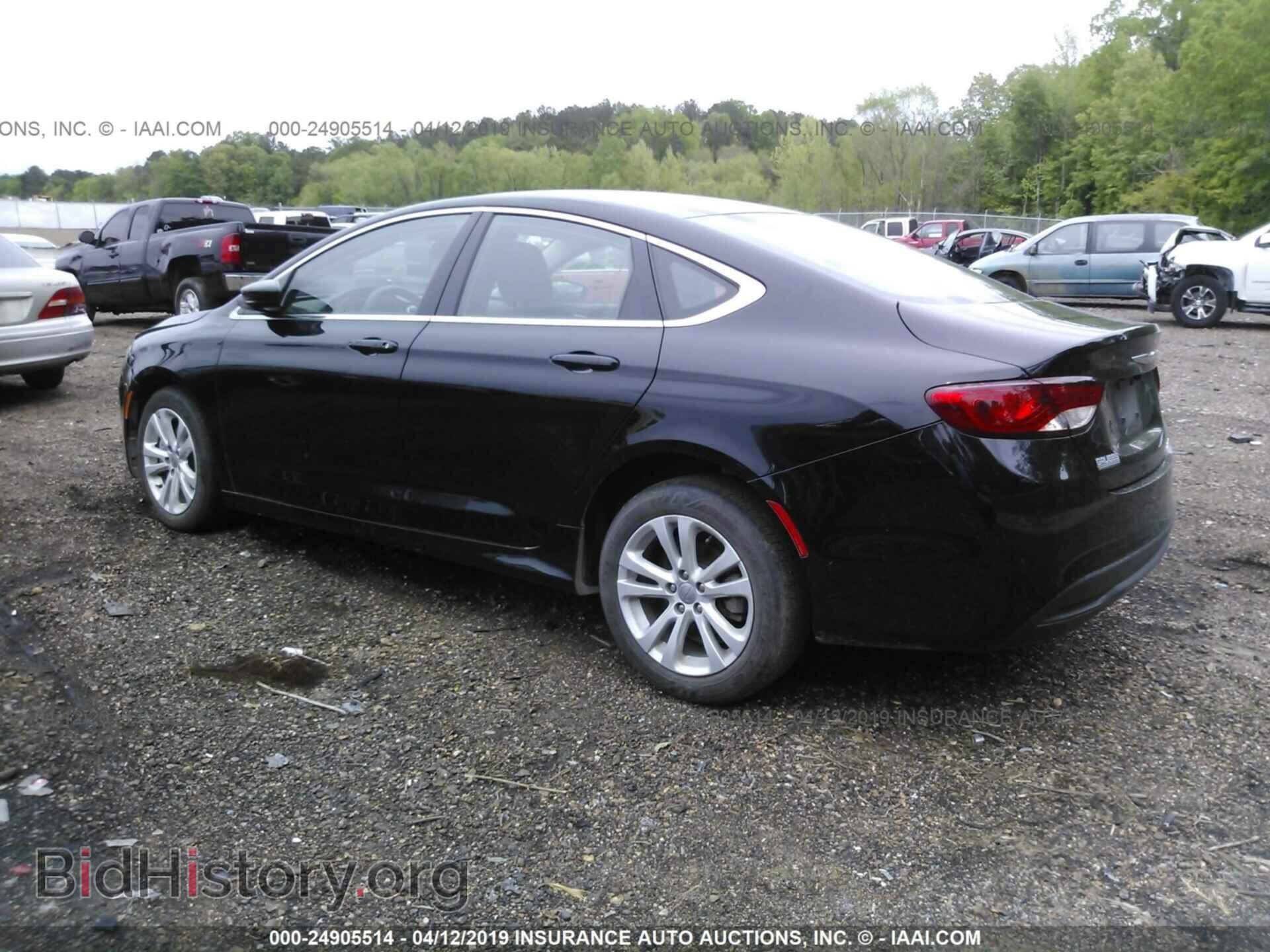 2016 CHRYSLER 200 - VIN: 1C3CCCFB3GN196693 - Фото 3
