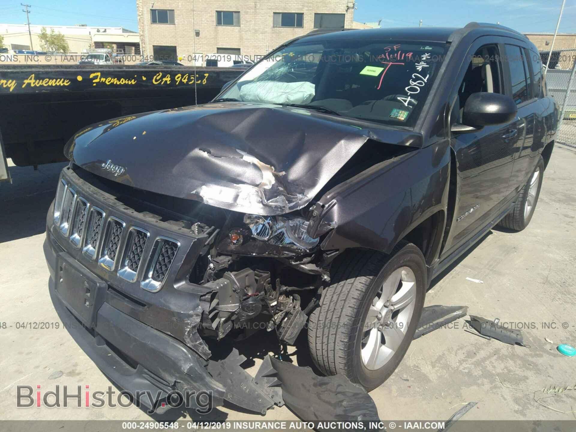 2015 JEEP COMPASS - VIN: 1C4NJCBB3FD178618 - Фото 2