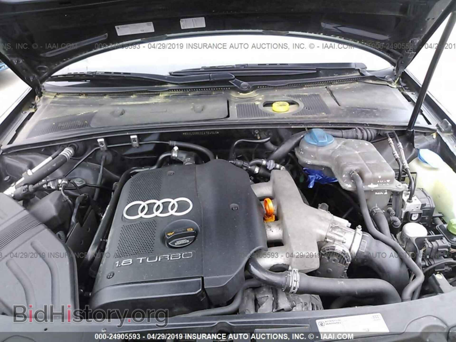 2002 AUDI A4 - VIN: WAULC68E32A184545 - Фото 10