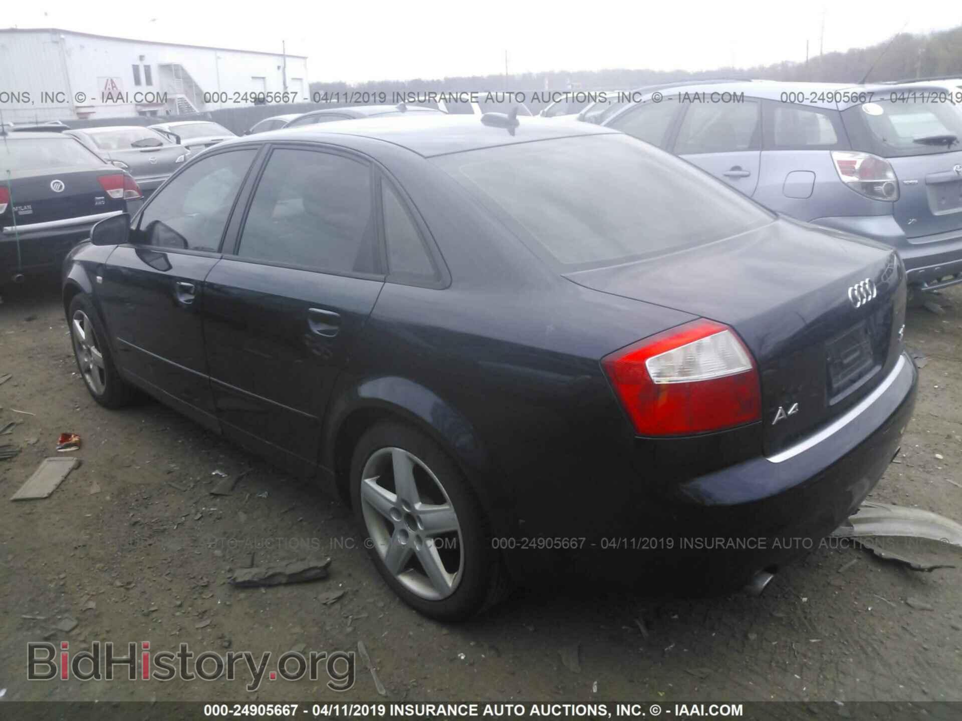 2005 AUDI A4 - VIN: WAULC68EX5A054976 - Фото 3