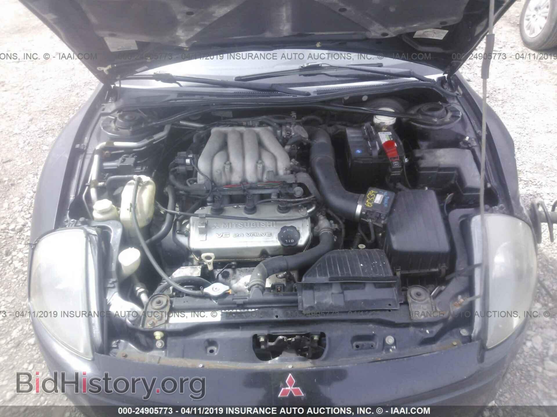 2001 MITSUBISHI ECLIPSE - VIN: 4A3AE55H91E003224 - Фото 10