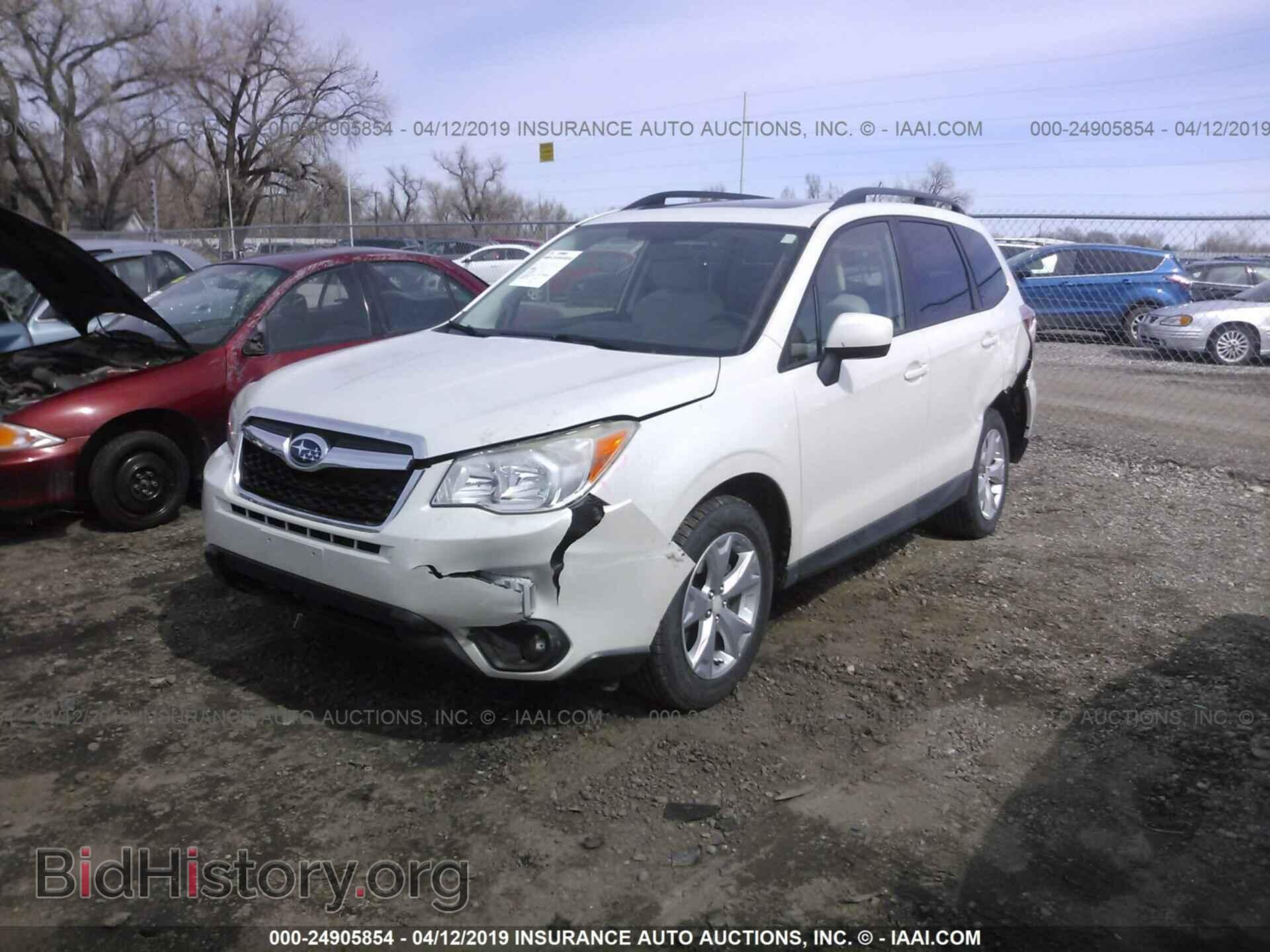 2014 SUBARU FORESTER - VIN: JF2SJAEC1EH422836 - Фото 2