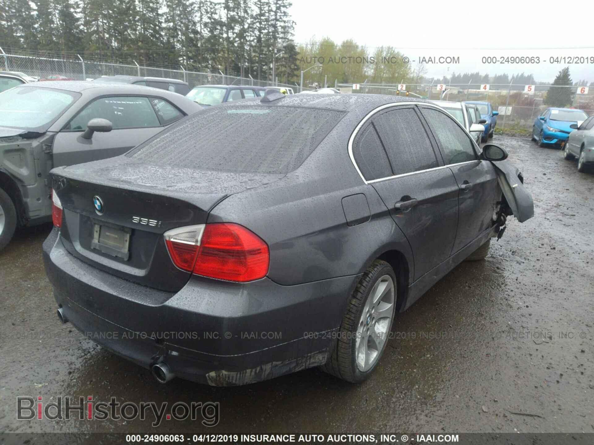 2007 BMW 335 - VIN: WBAVB73547P100276 - Фото 4