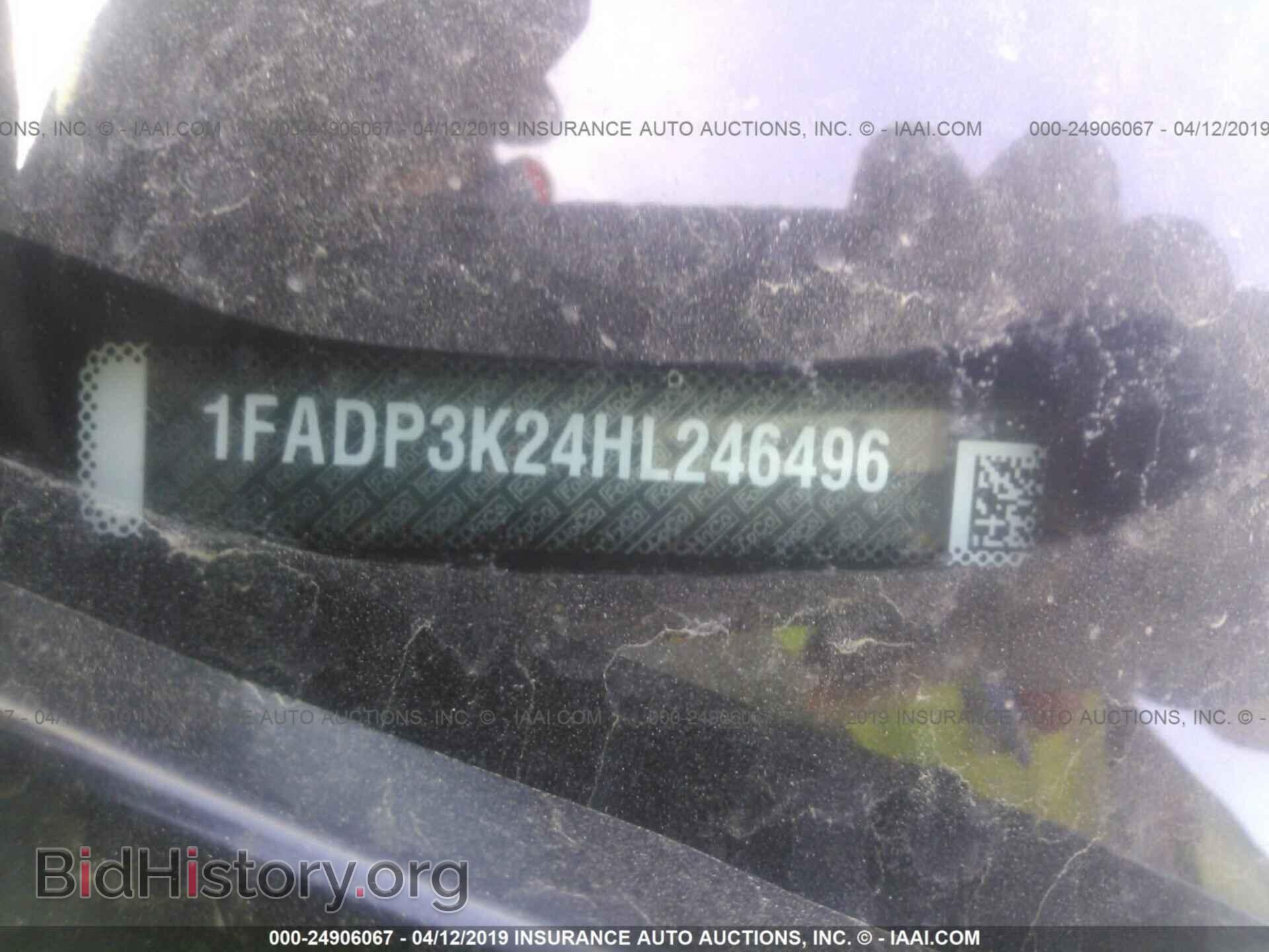 2017 FORD FOCUS - VIN: 1FADP3K24HL246496 - Фото 9