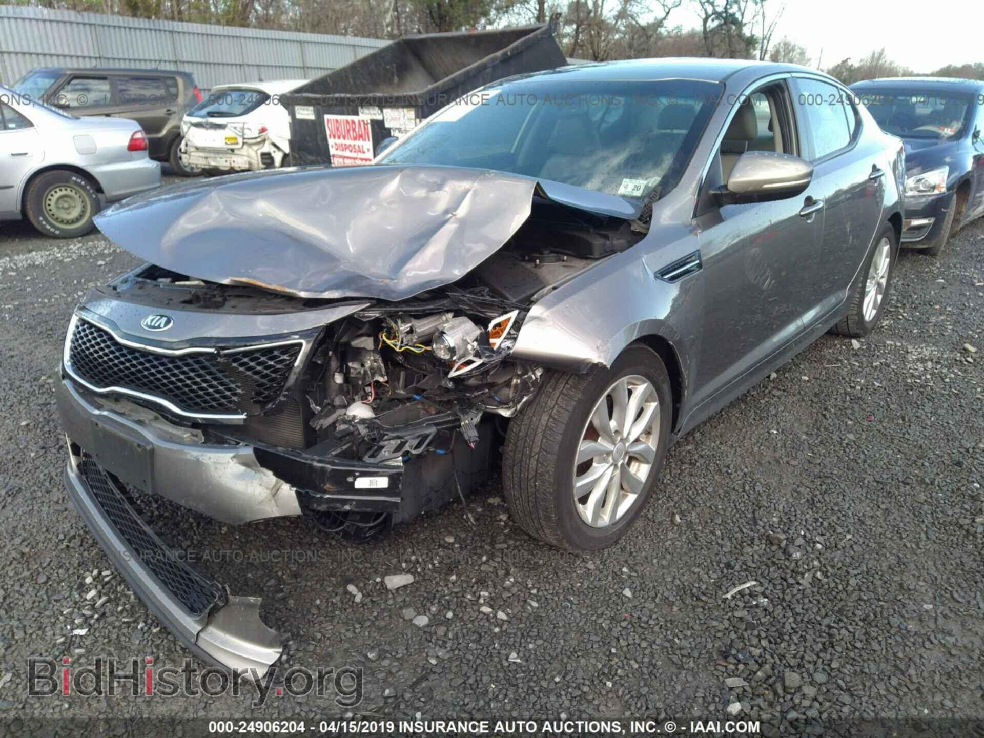 2015 KIA OPTIMA - VIN: 5XXGN4A74FG355991 - Photo 2