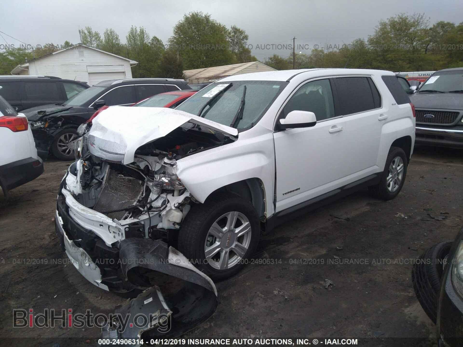 2014 GMC TERRAIN - VIN: 2GKALMEK3E6328688 - Фото 2