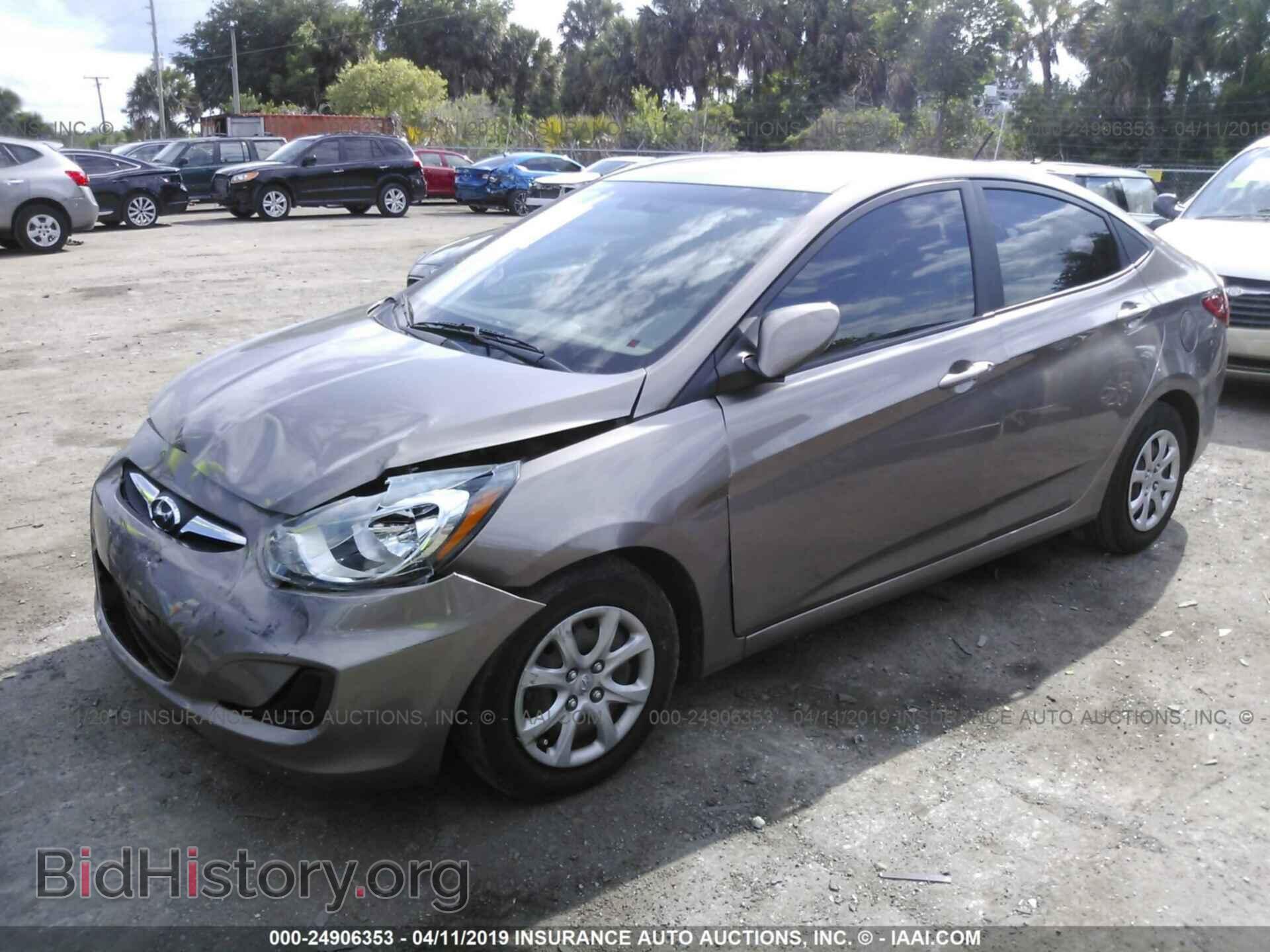 2014 HYUNDAI ACCENT - VIN: KMHCT4AE8EU756953 - Фото 2