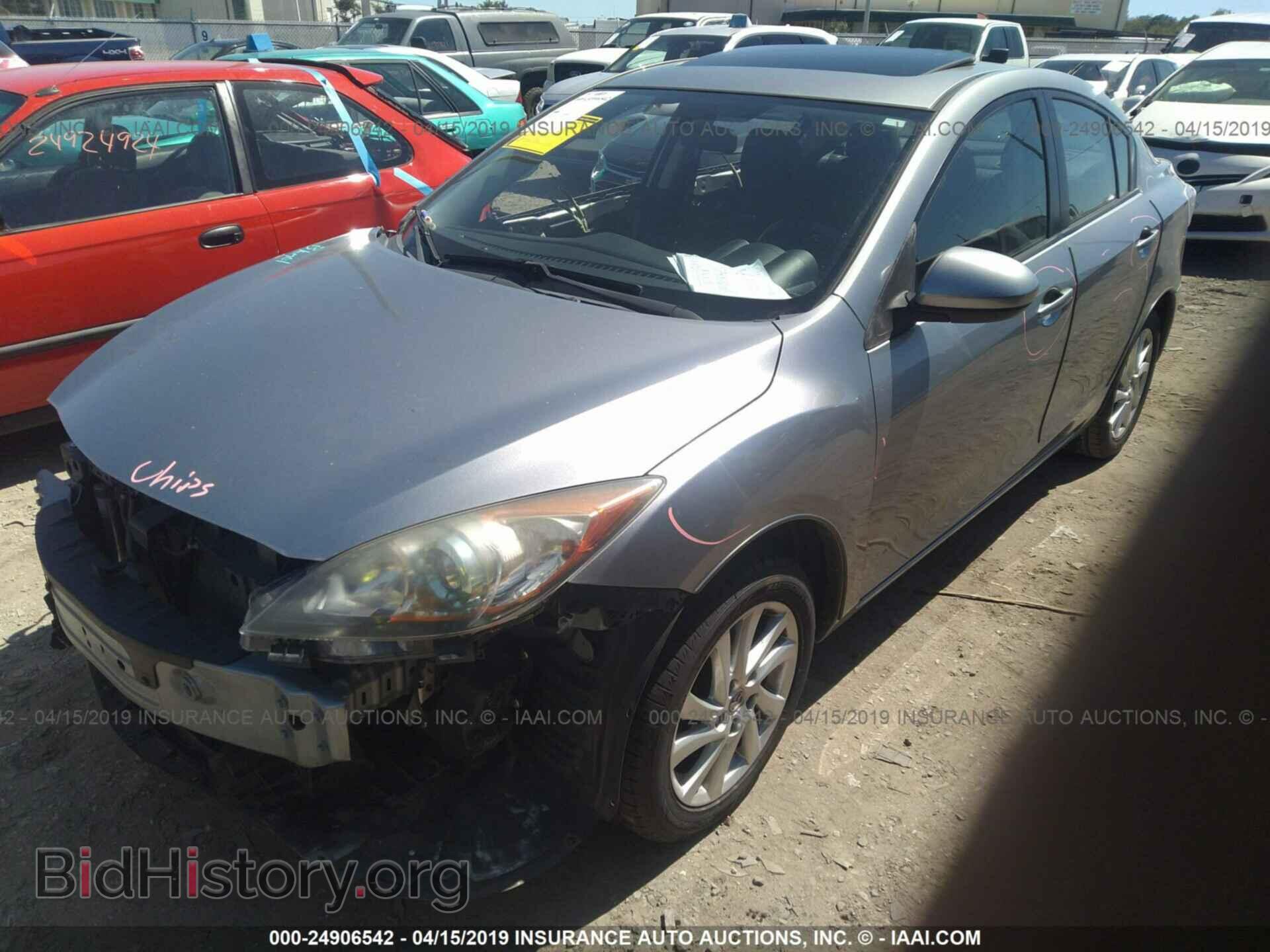 2012 MAZDA 3 - VIN: JM1BL1V71C1608457 - Photo 2