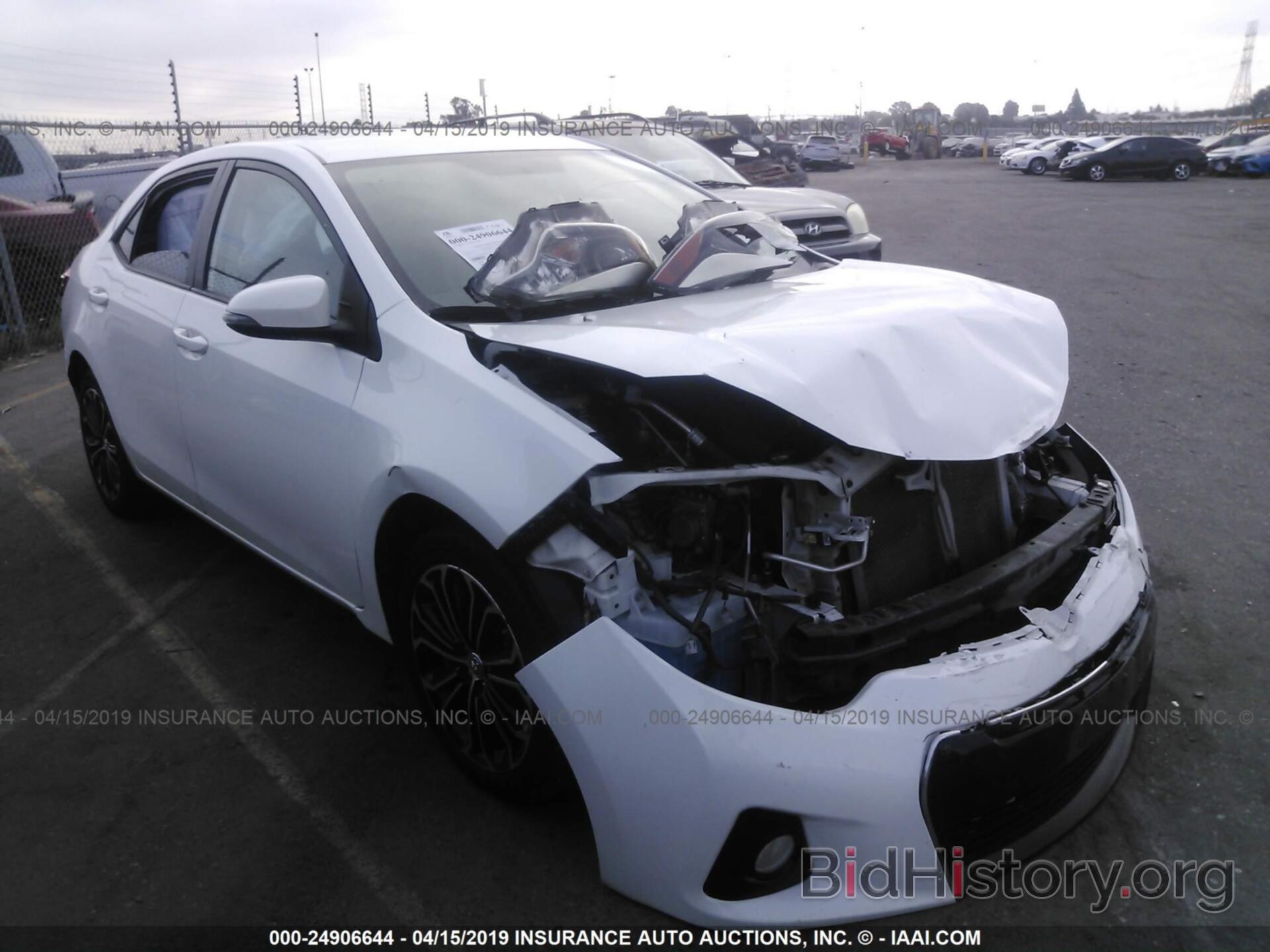 Photo 5YFBURHE4FP192491 - TOYOTA COROLLA 2015