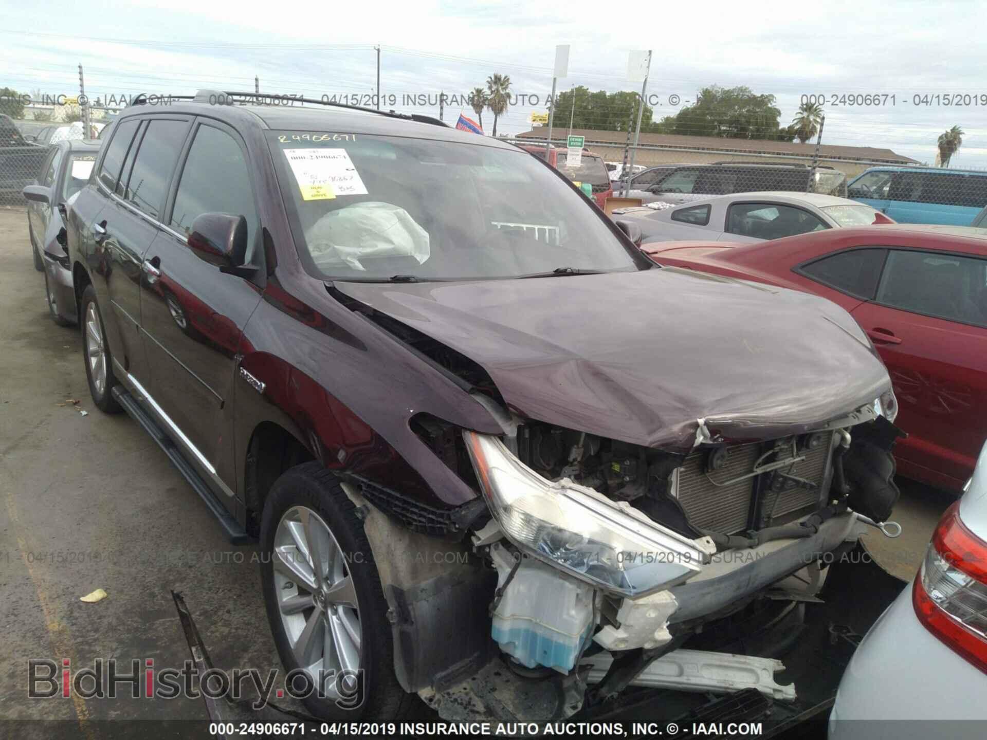 Фотография JTEDC3EH0C2005356 - TOYOTA HIGHLANDER 2012