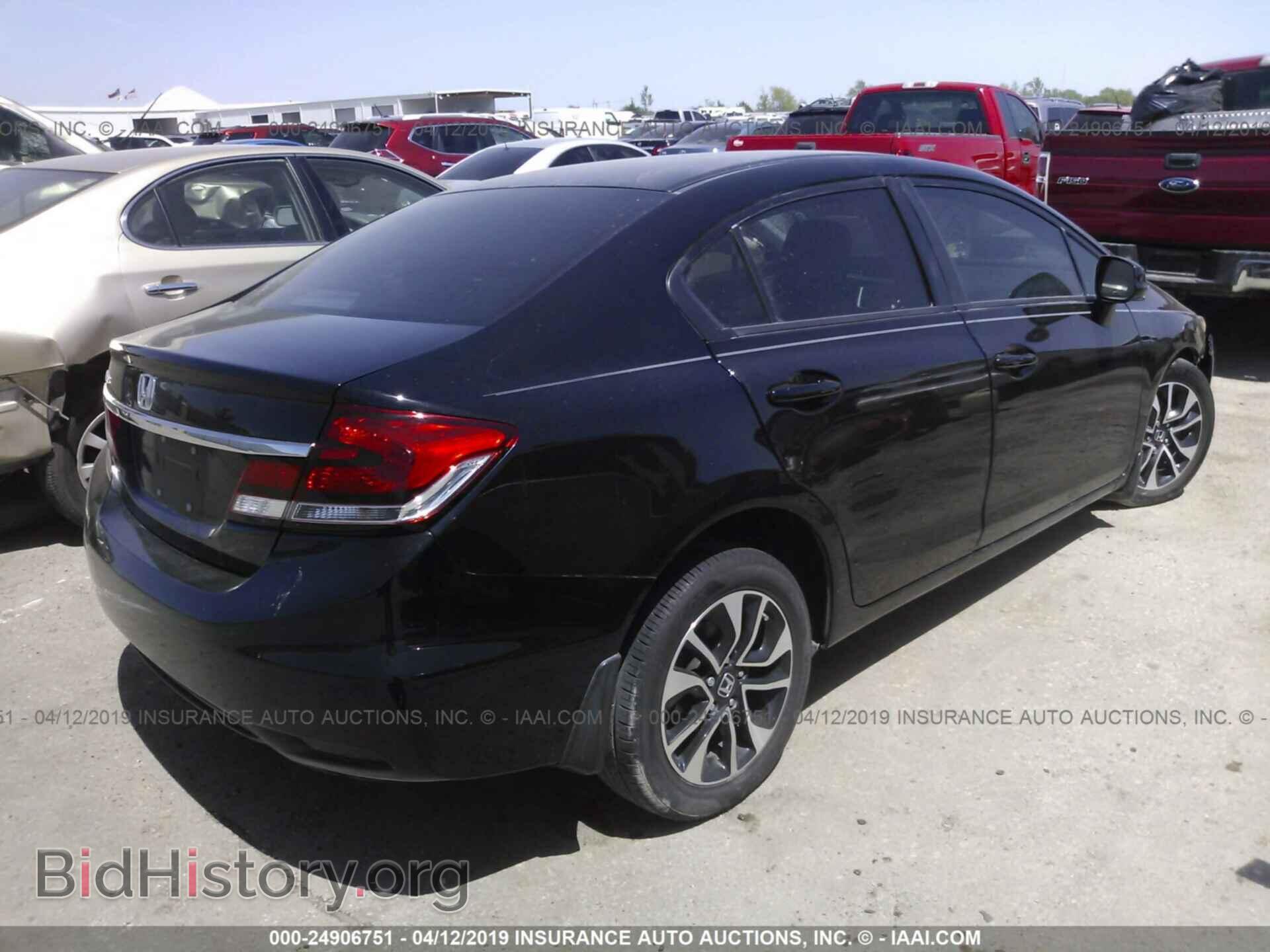 2013 HONDA CIVIC - VIN: 19XFB2F86DE082374 - Фото 4