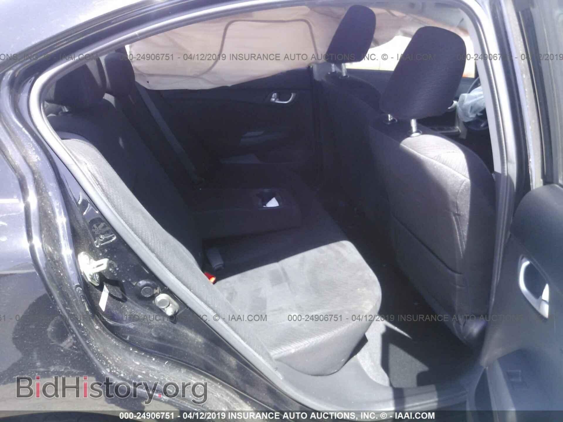 2013 HONDA CIVIC - VIN: 19XFB2F86DE082374 - Фото 8